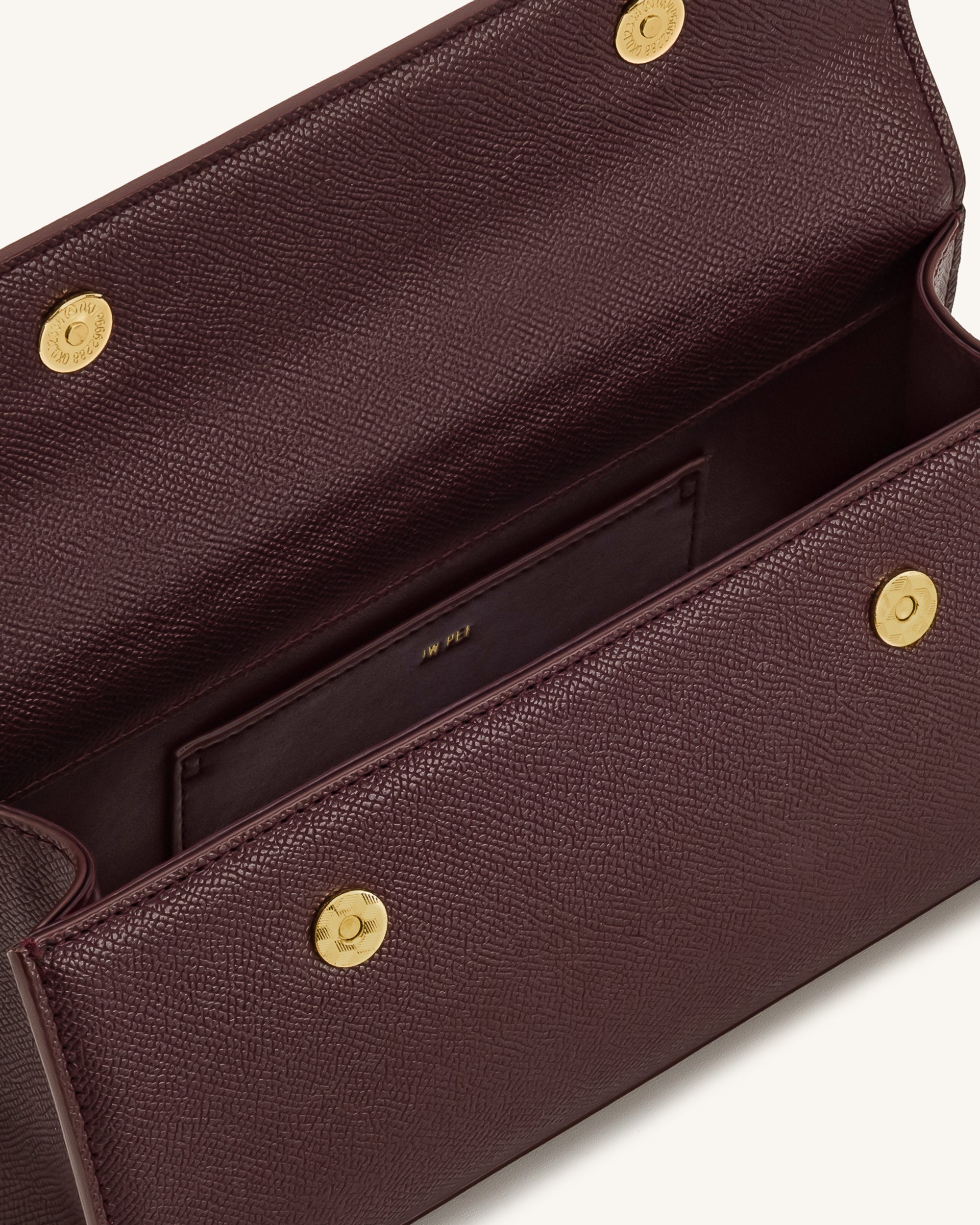 Jw Pei Keyla Top Handle Bag Deep Burgundy