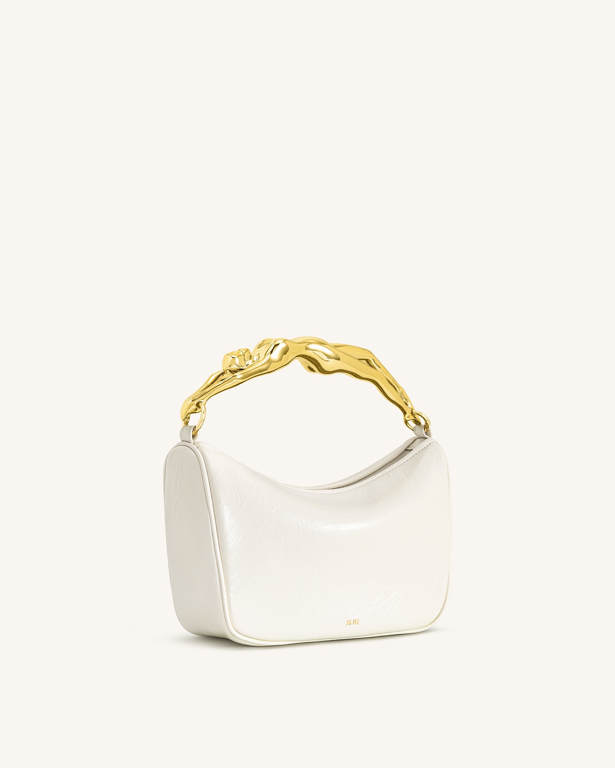 Jw Pei Jenny Human Shaped Handle Handbag White
