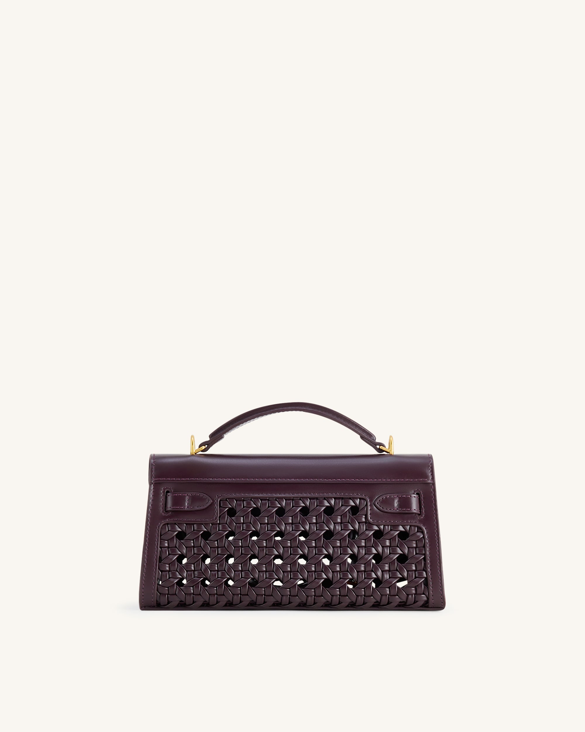 Jw Pei Noor Top Handle Bag Dark Red