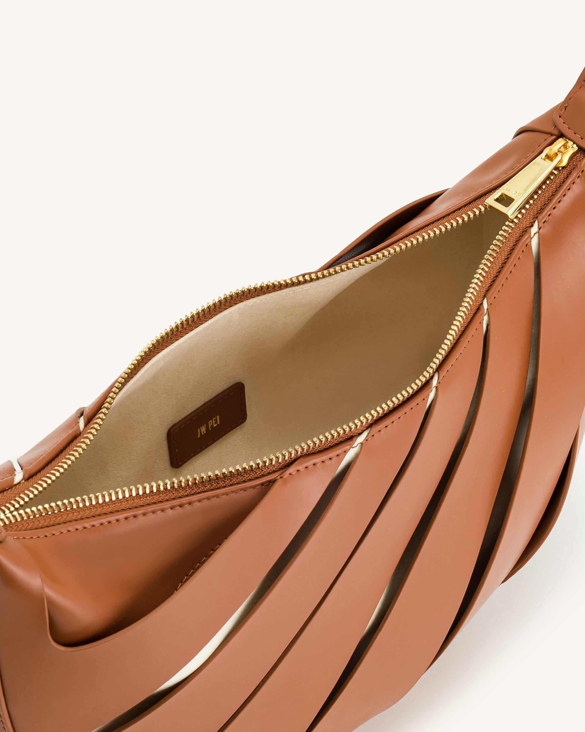 Jw Pei Jana Hollow Out Shoulder Bag Brown