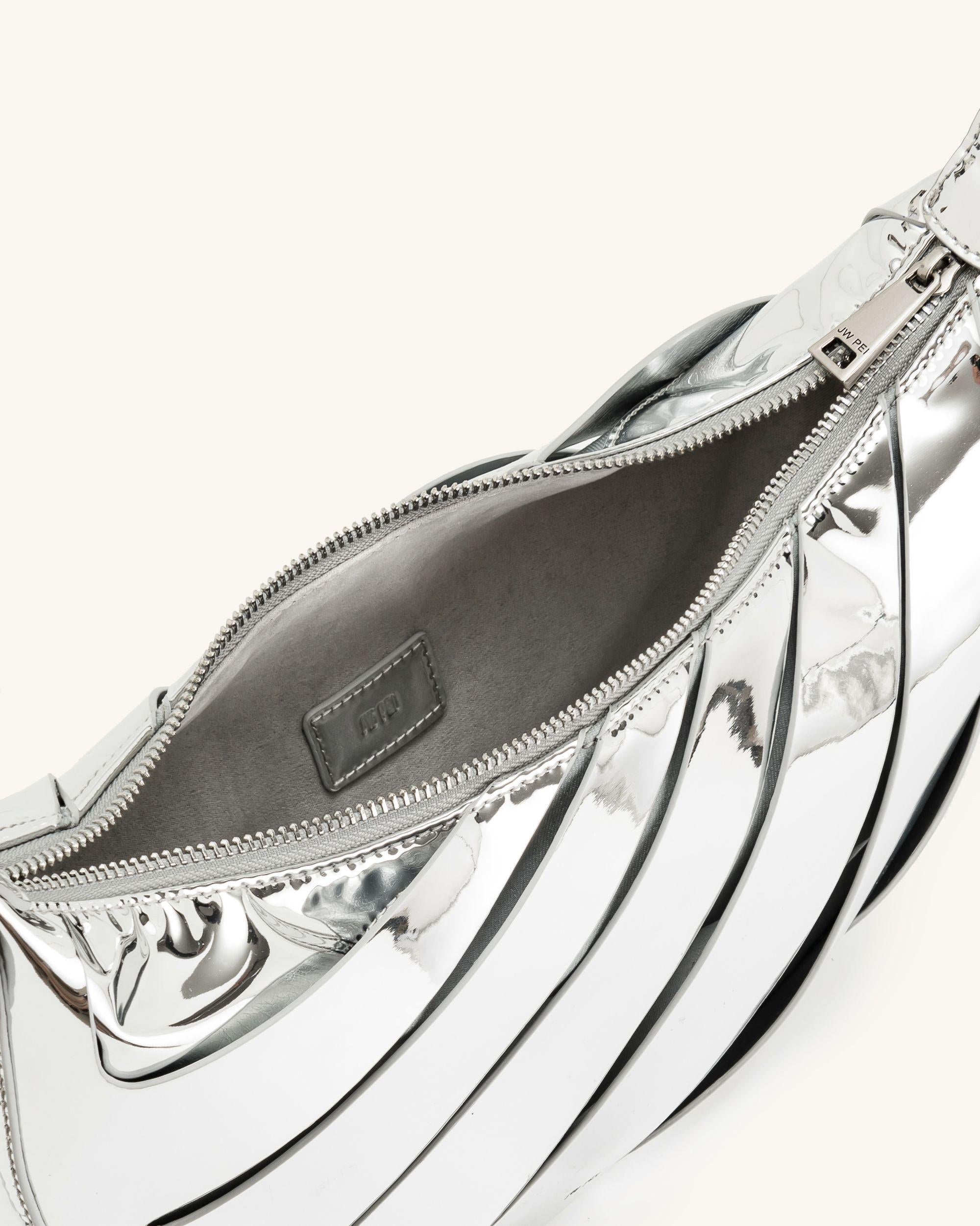 Jw Pei Jana Hollow Out Shoulder Bag Silver