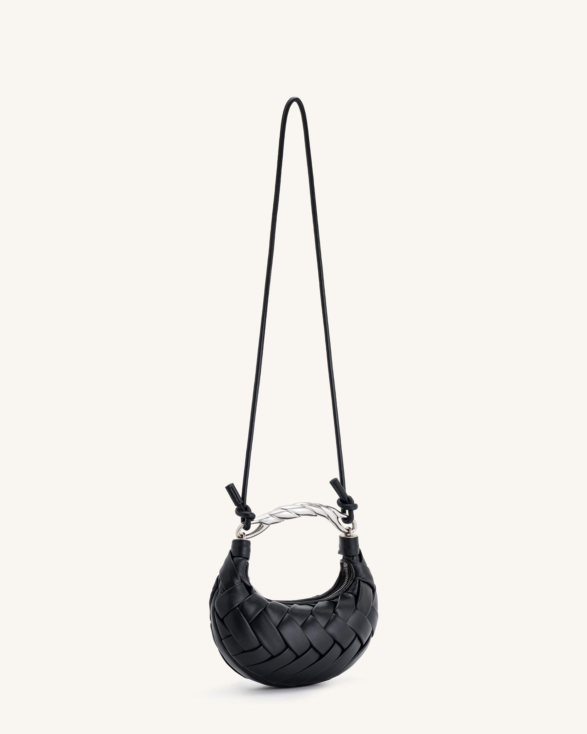 Jw Pei Orla Weave Handbag Black