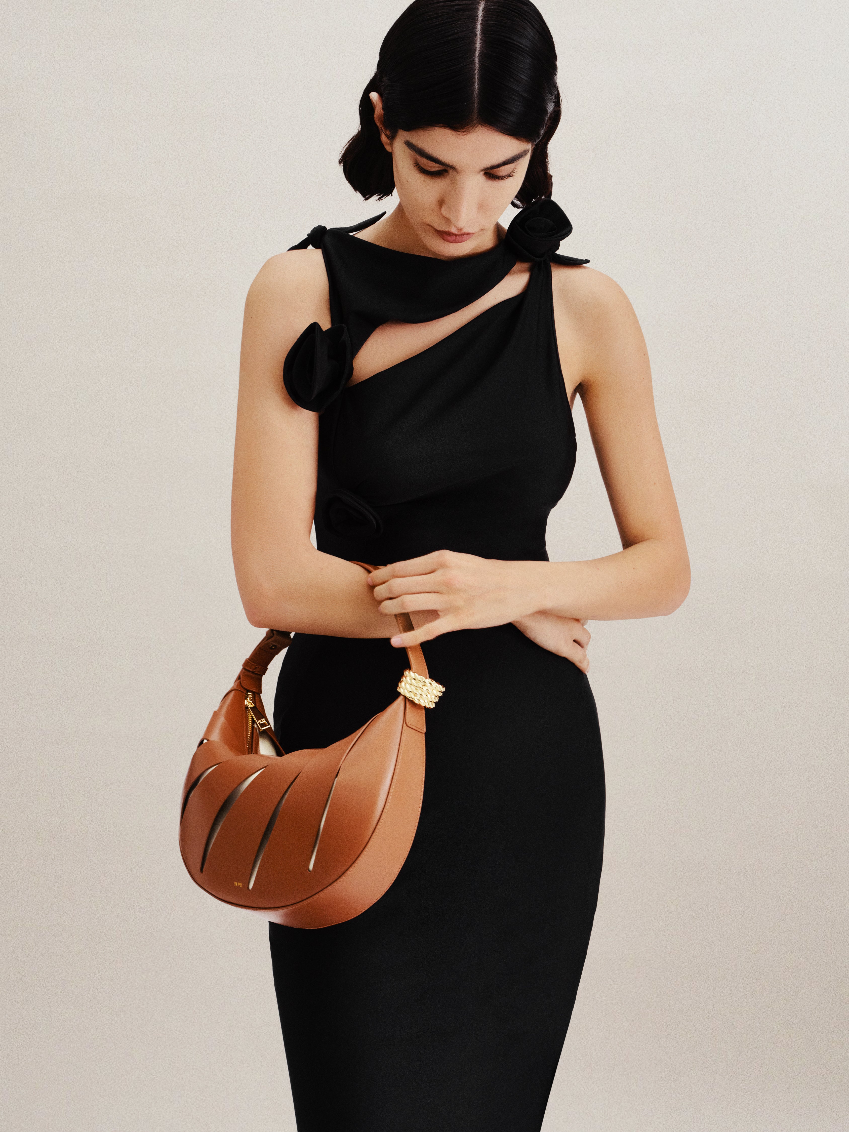 Jw Pei Jana Hollow Out Shoulder Bag Brown