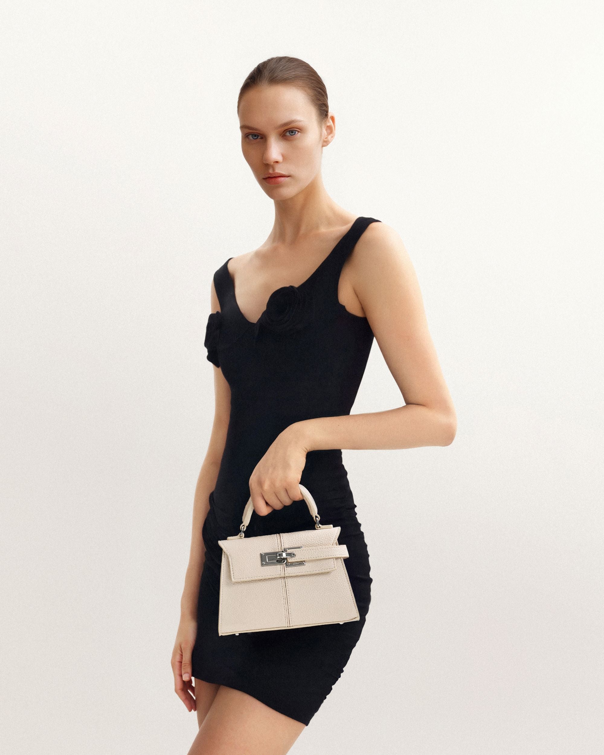 Jw Pei Elise Top Handle Bag White