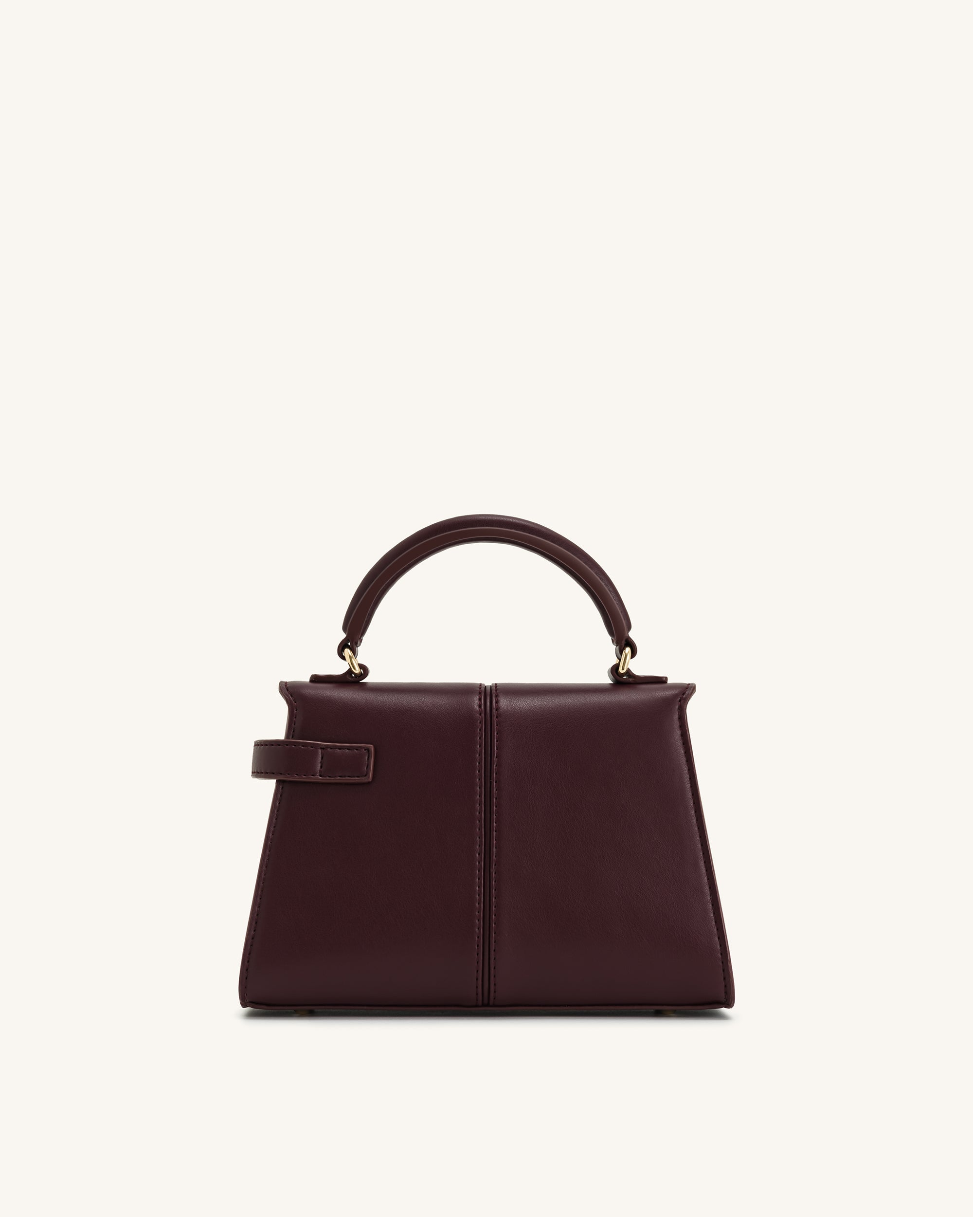 Jw Pei Elise Top Handle Bag Deep Burgundy