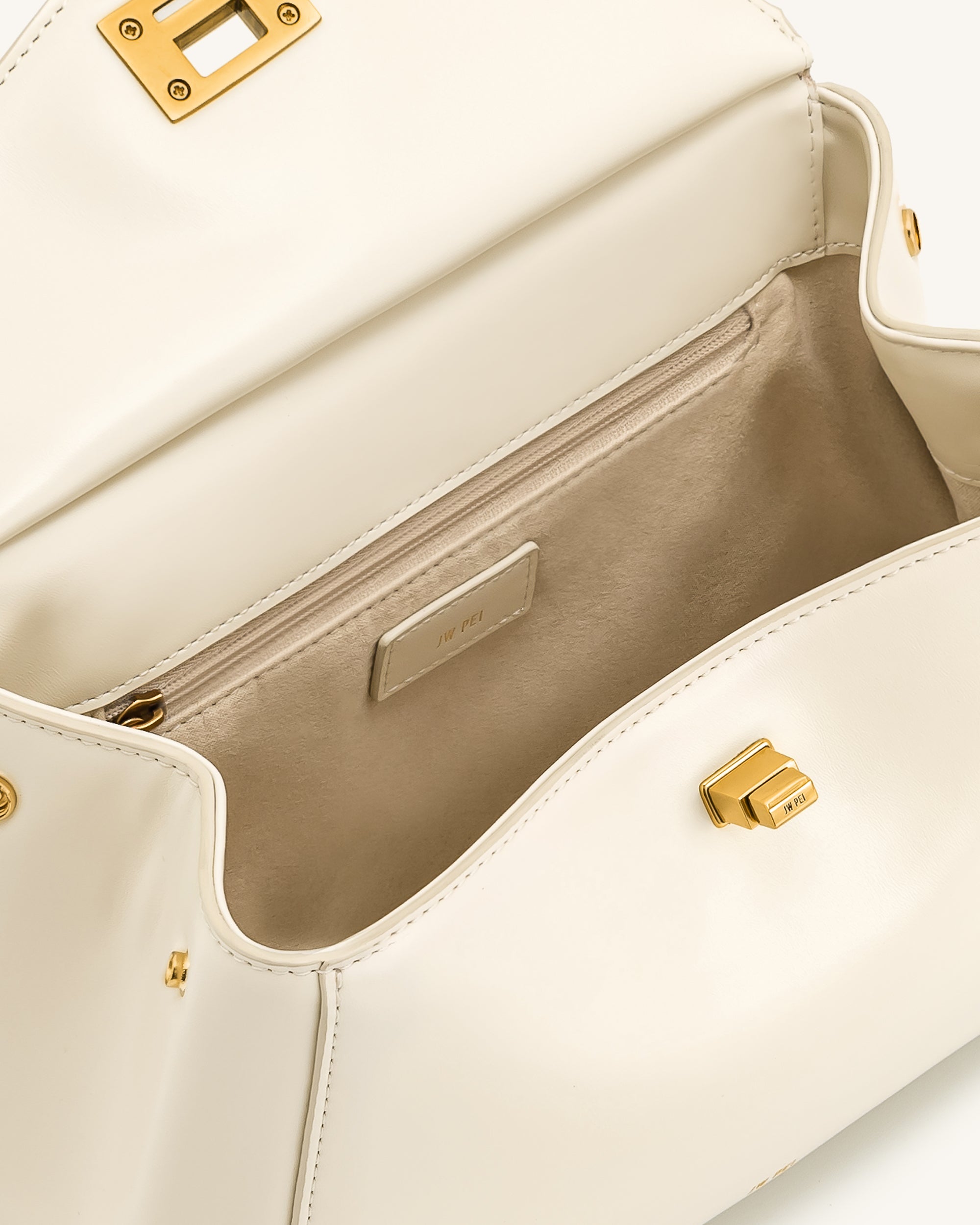 Jw Pei Lucia Classic Top Handbag White