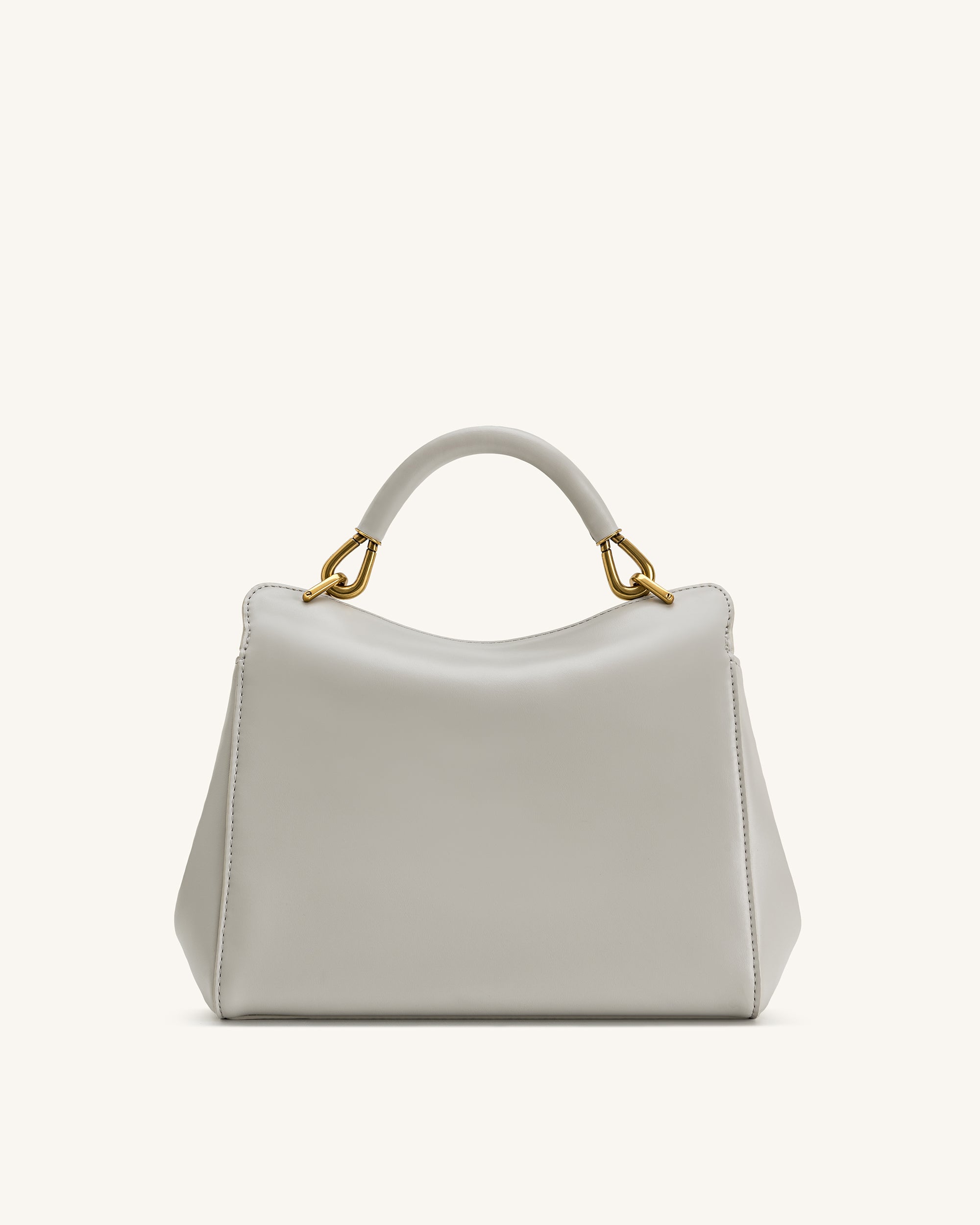 Jw Pei Lucia Classic Top Handle Bag Light Gray