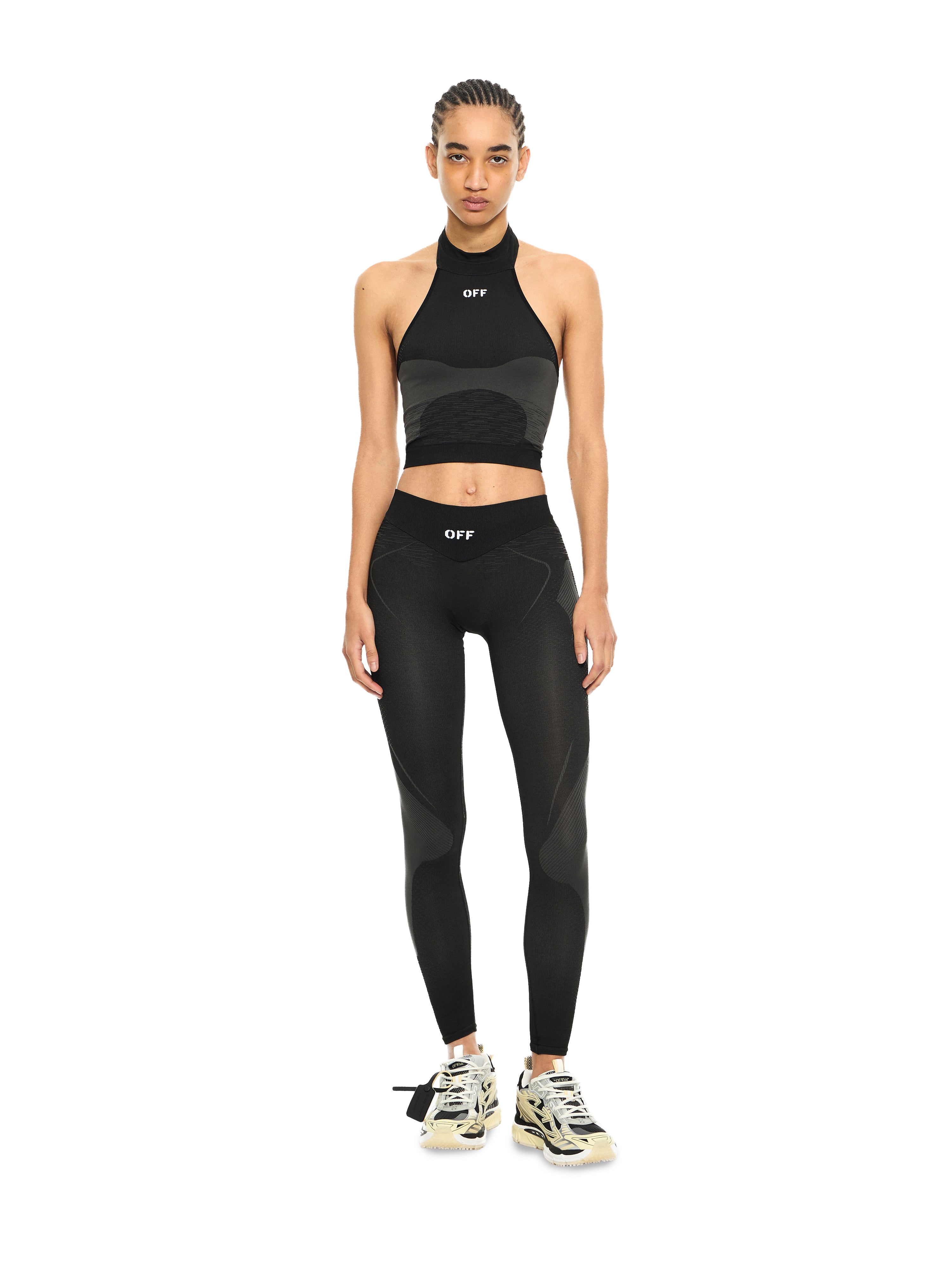 Off-White Racing Seamless Top Black