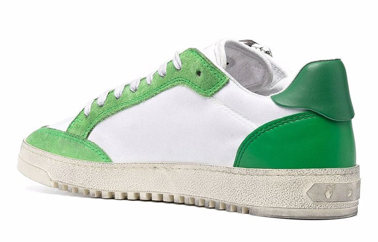 OFF-WHITE Vulcanized 5.0 Low Top White Green