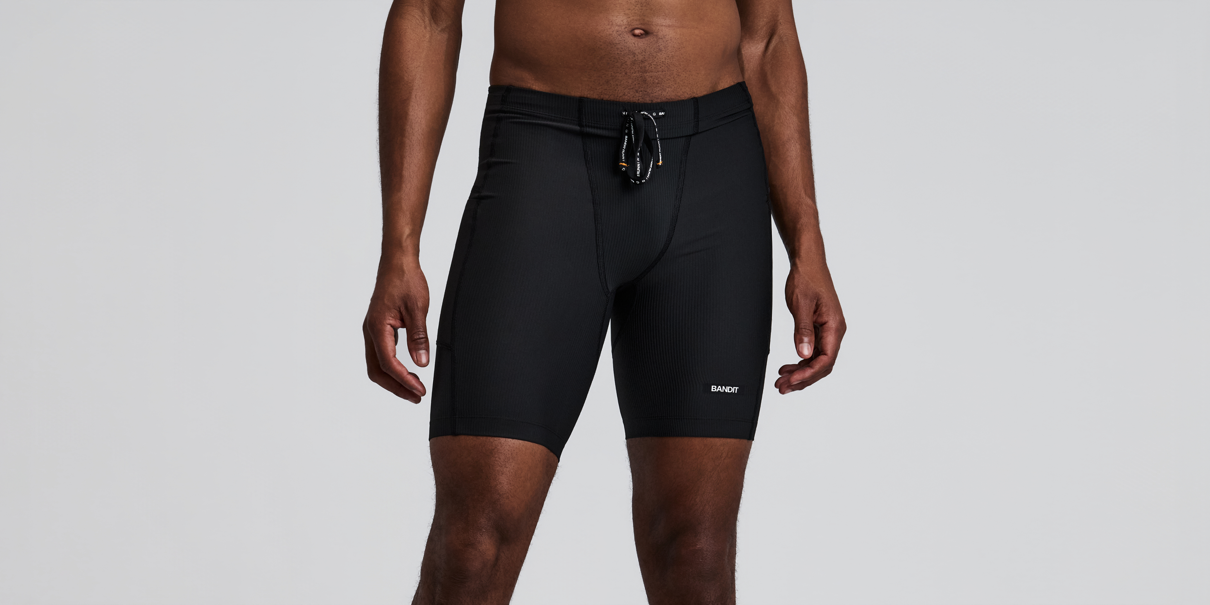 Bandit Cadence 7 Pocket Half Tights Black