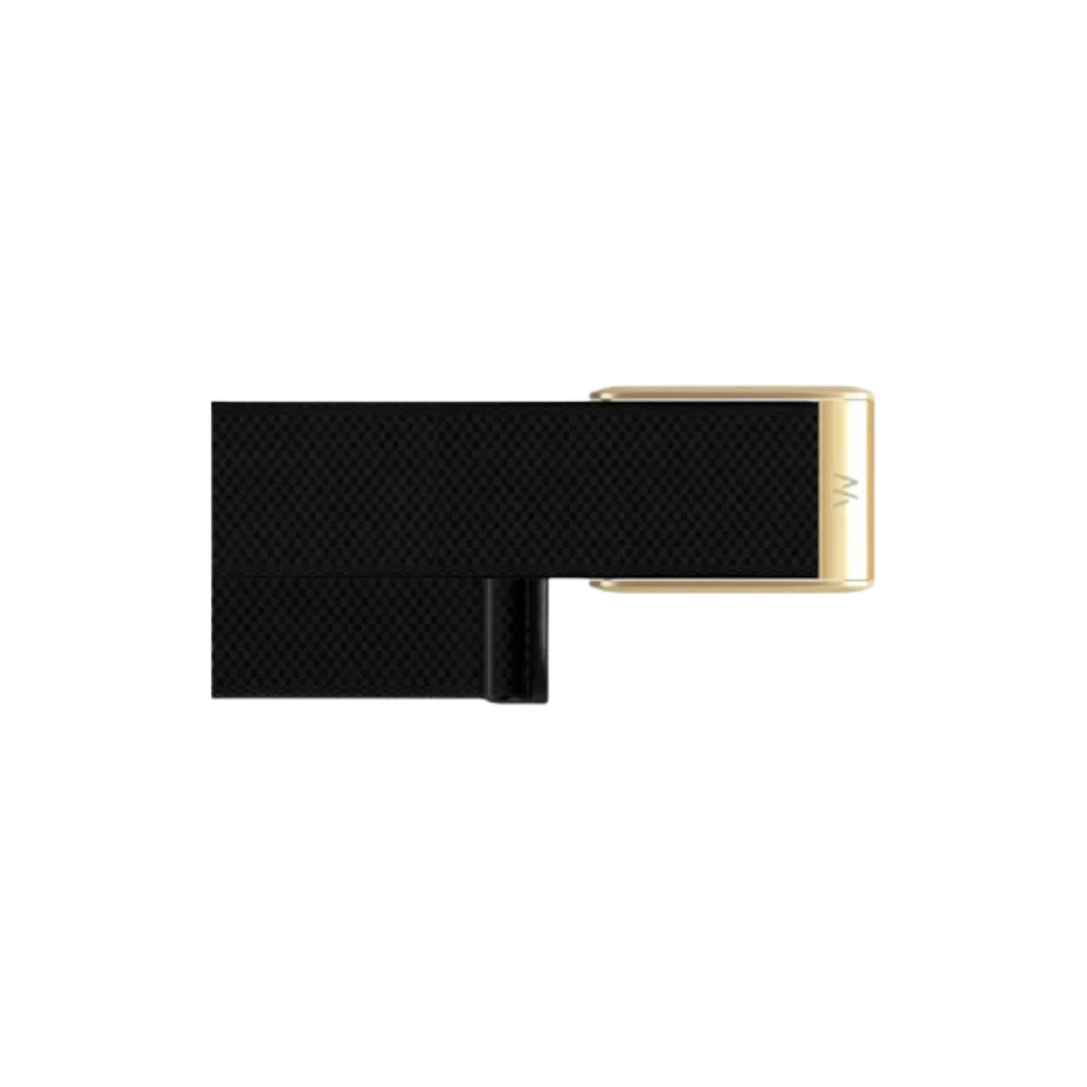 Whoop 5.0 MG Life Superknit Luxe Obsidian with Gold Band - Only Strap Whoop MG Life