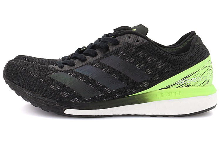 adidas Adizero Boston 9 Black Signal Green