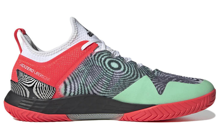 adidas Adizero Ubersonic 4 Cloud White Pulse Mint Turbo