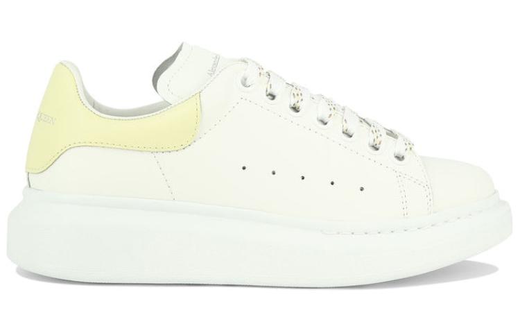 Alexander McQueen Oversized White Lemon Yellow (Women's)