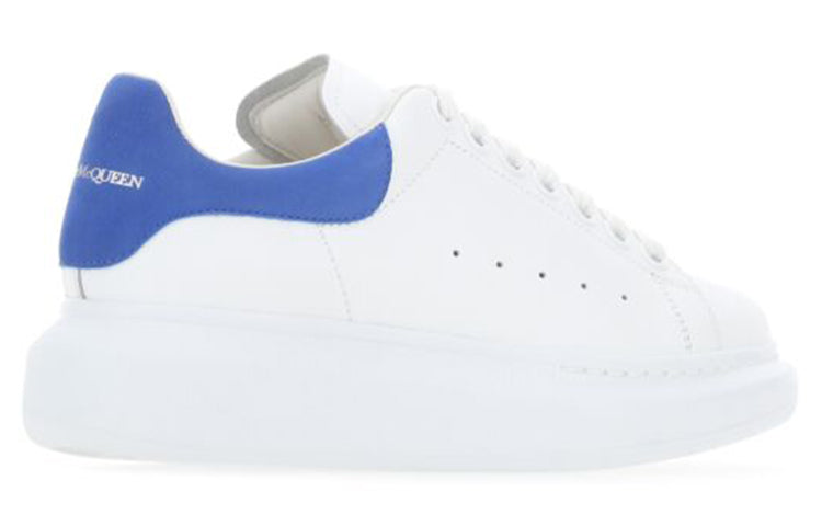 Alexander McQueen Oversized White Electric Blue (Women's)