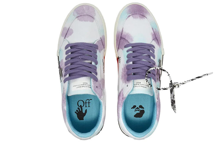 Off-White Low Vulc Lilac Tie Dye
