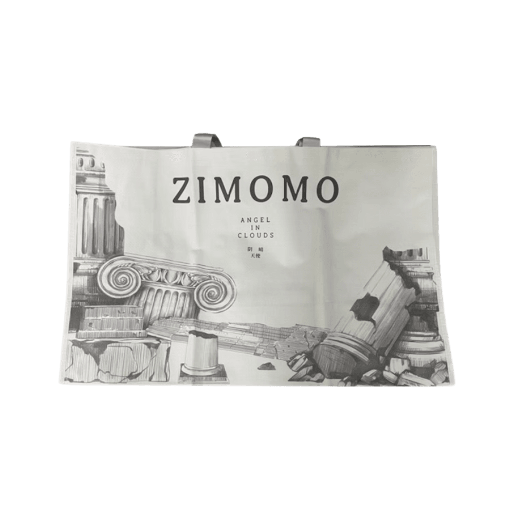 Pop Mart The Monsters Labubu Zimomo Angel in Clouds Figure + Tote Bag Pack of 1