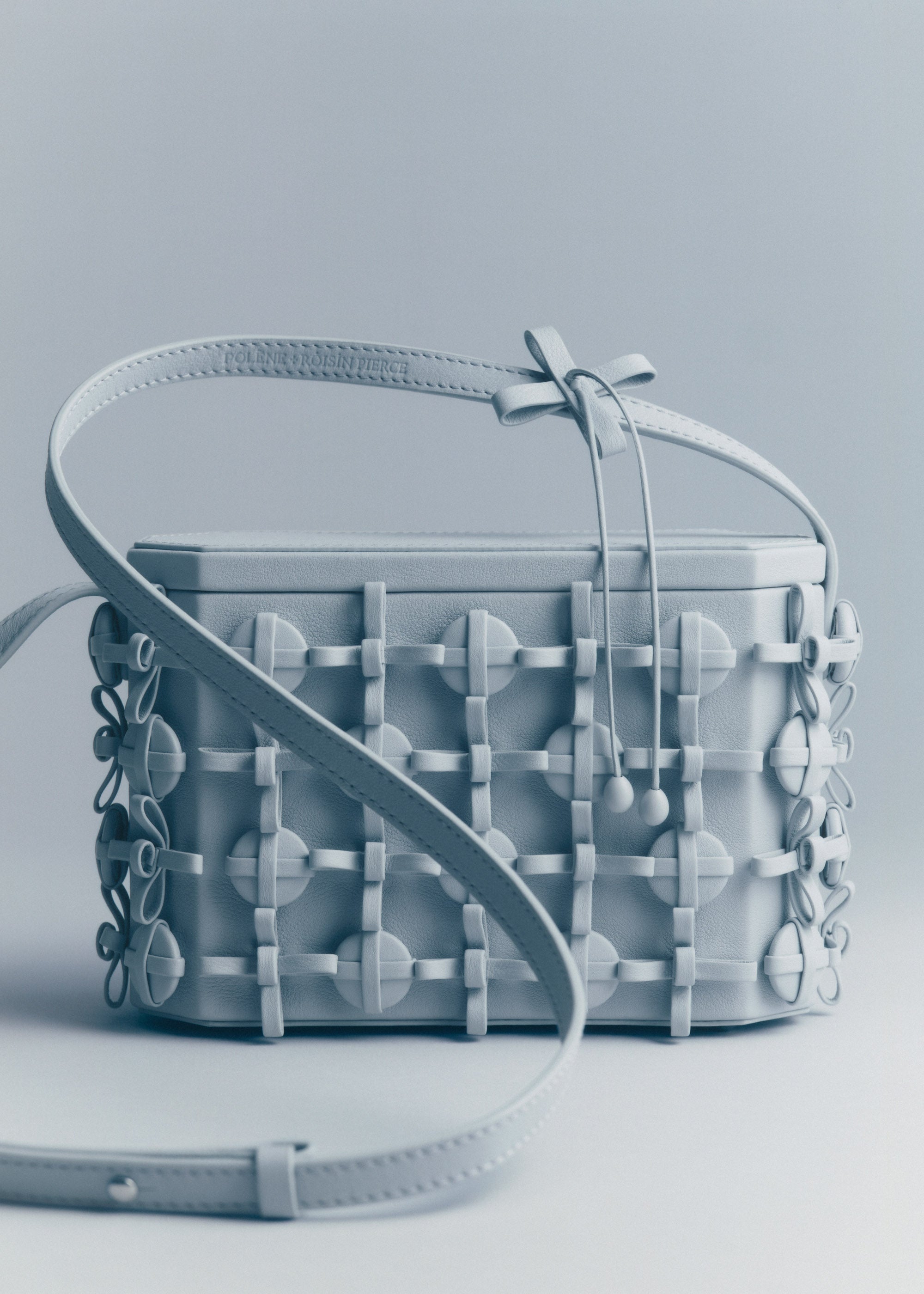 Polene Button Bow Box Cloud