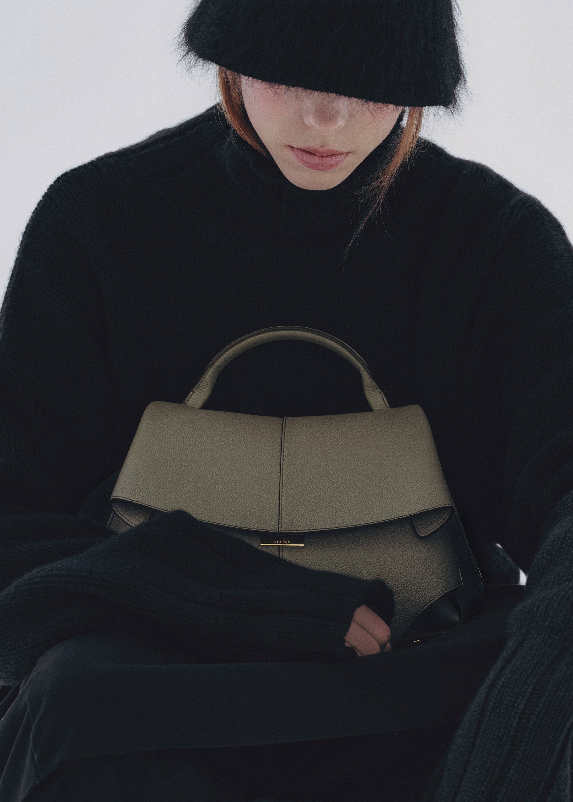 Polene Mokki Textured Smoky Green