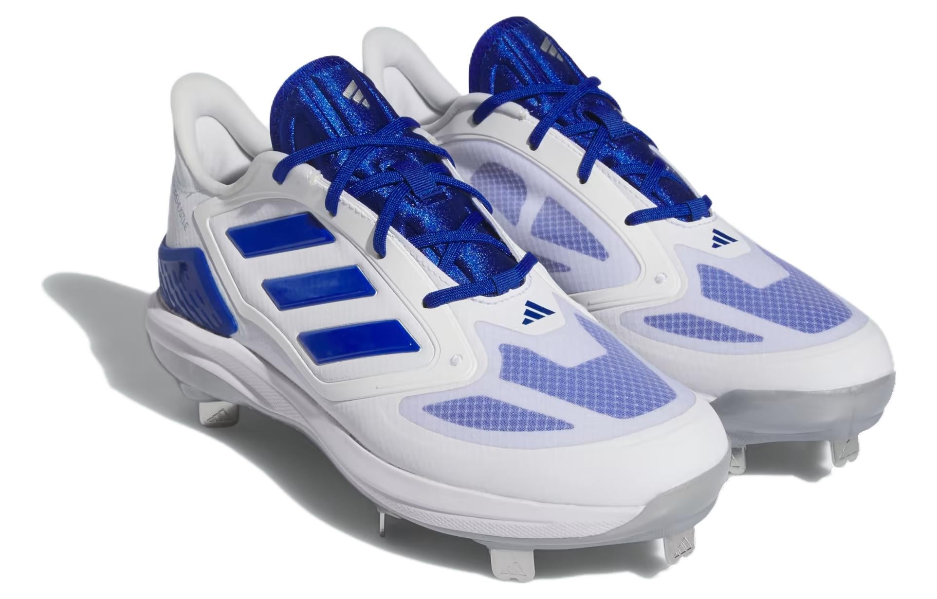 adidas Adizero Purehustle 3 Elite Cloud White Royal Blue Silver Metallic (Women's)