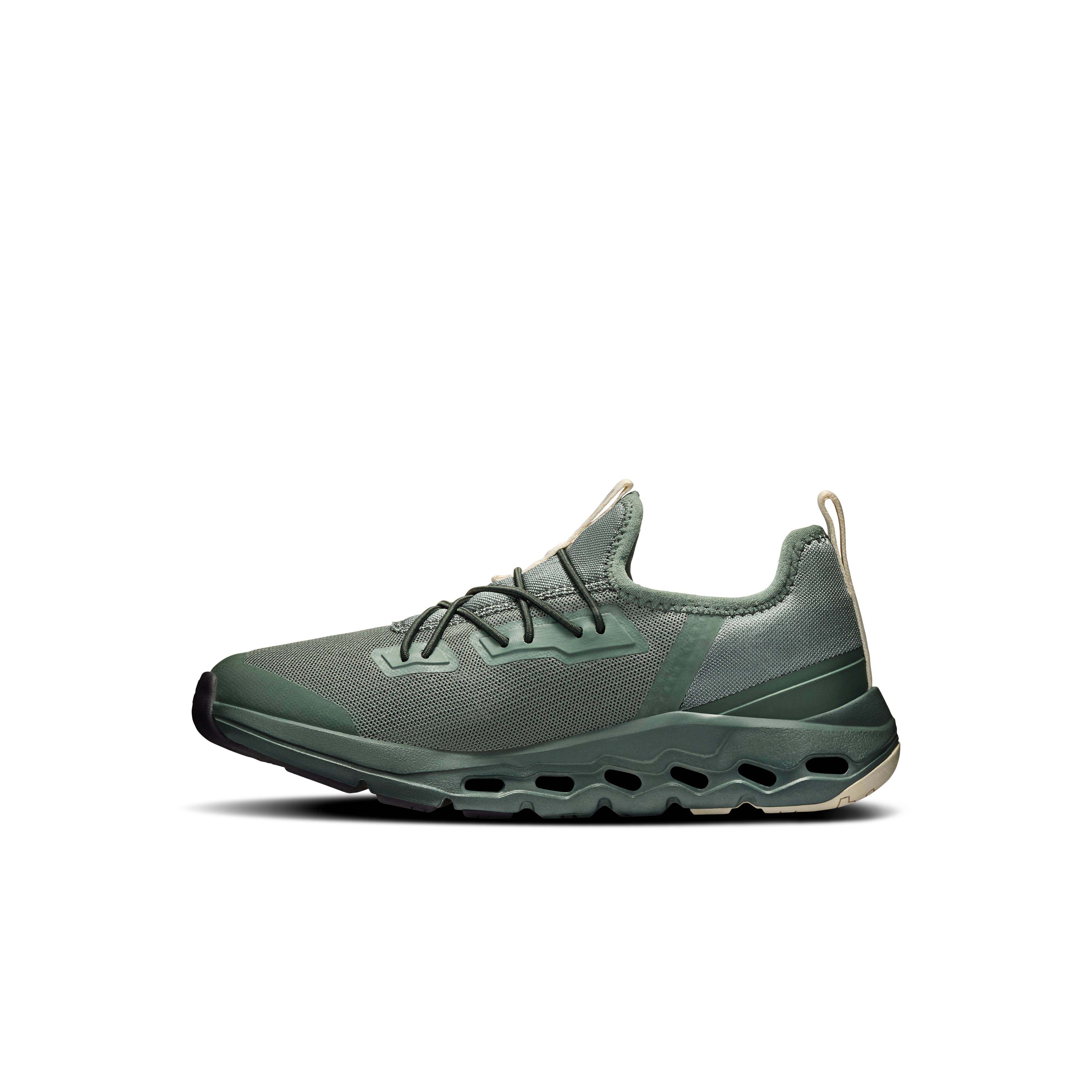 On Cloudleap Olive Ghost Kids