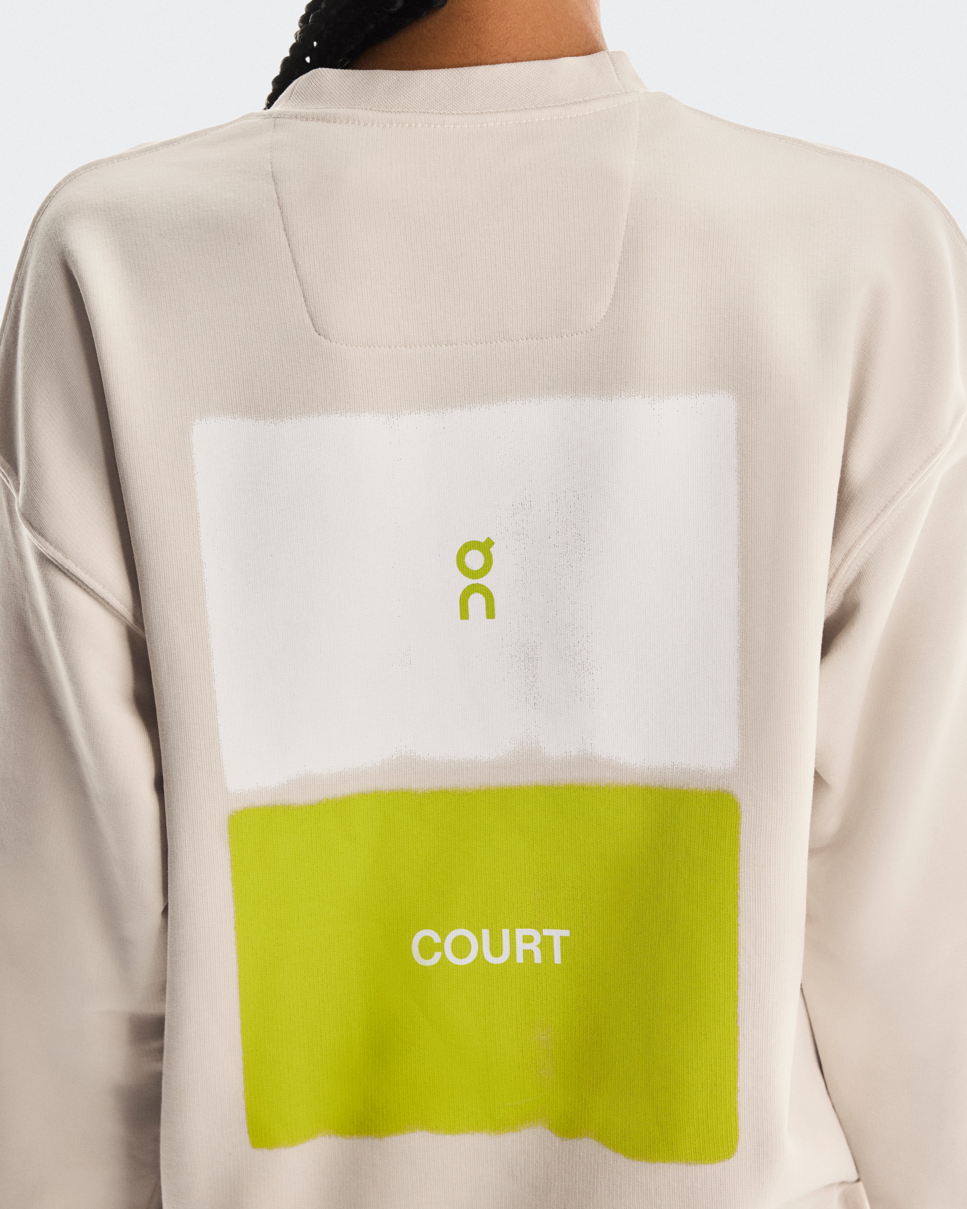 On Club Crew Graphic Silver (Women'S)