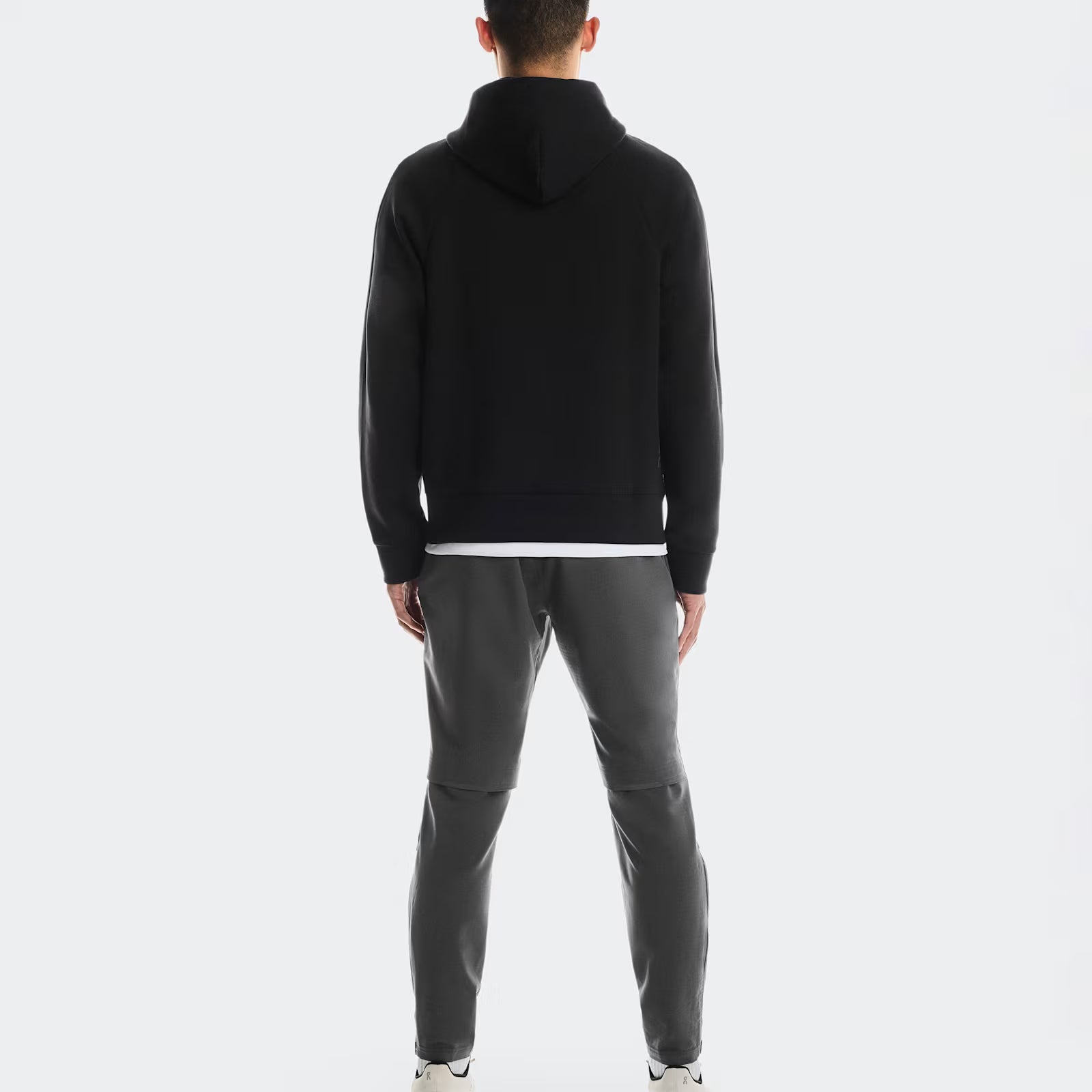 On Focus Tech Zip Hoodie Black