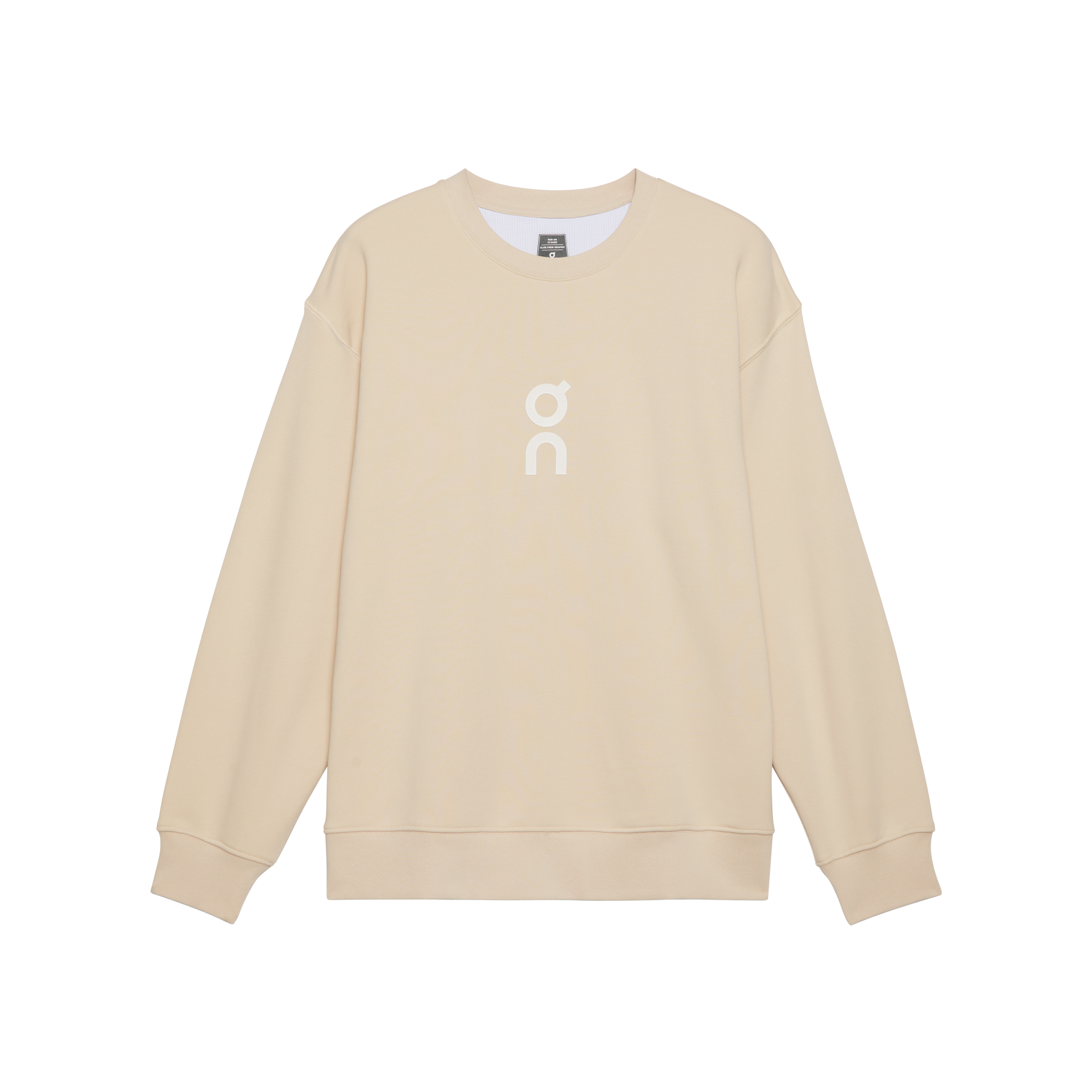 On Club Crew Graphic Silver