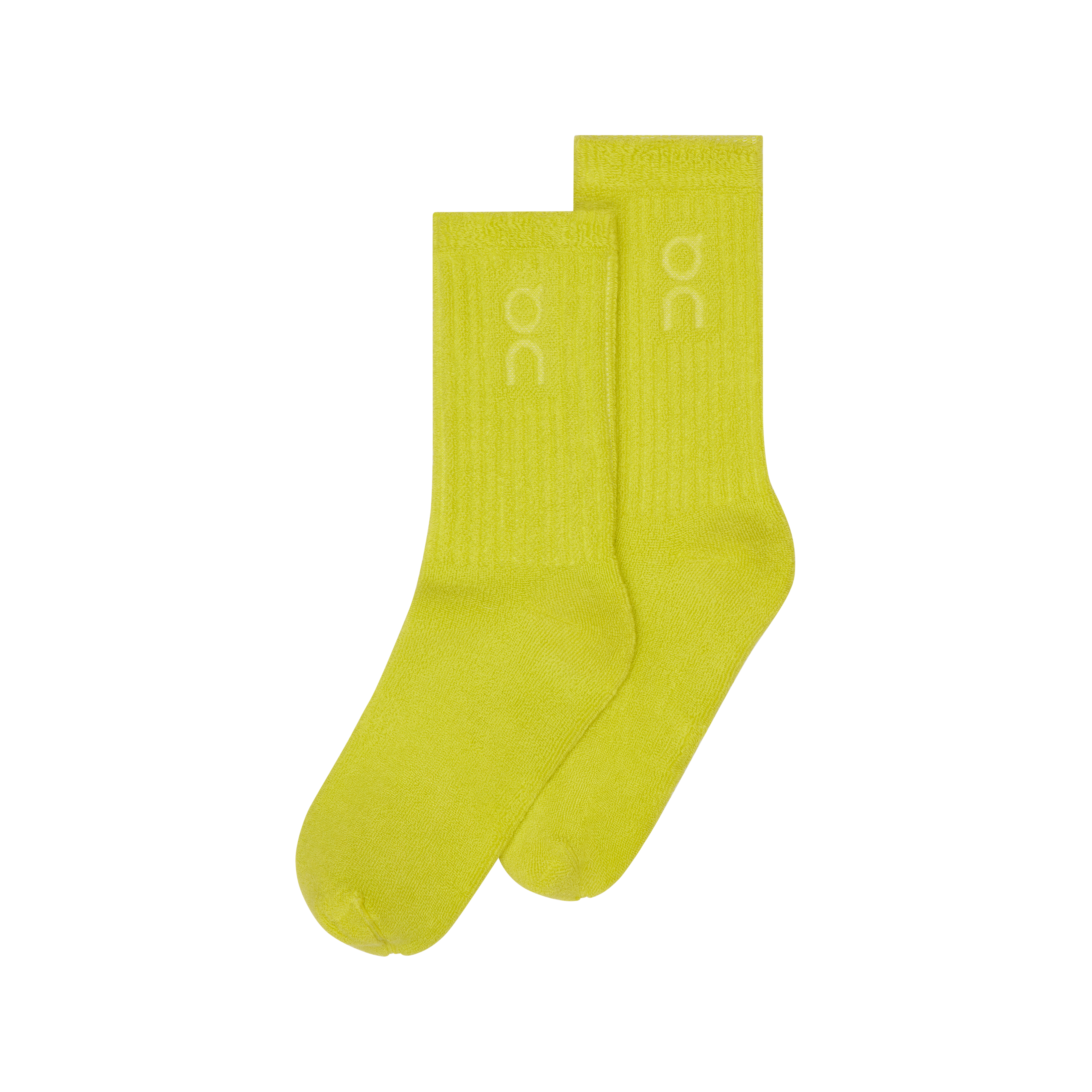 On Terry Sock High Lime