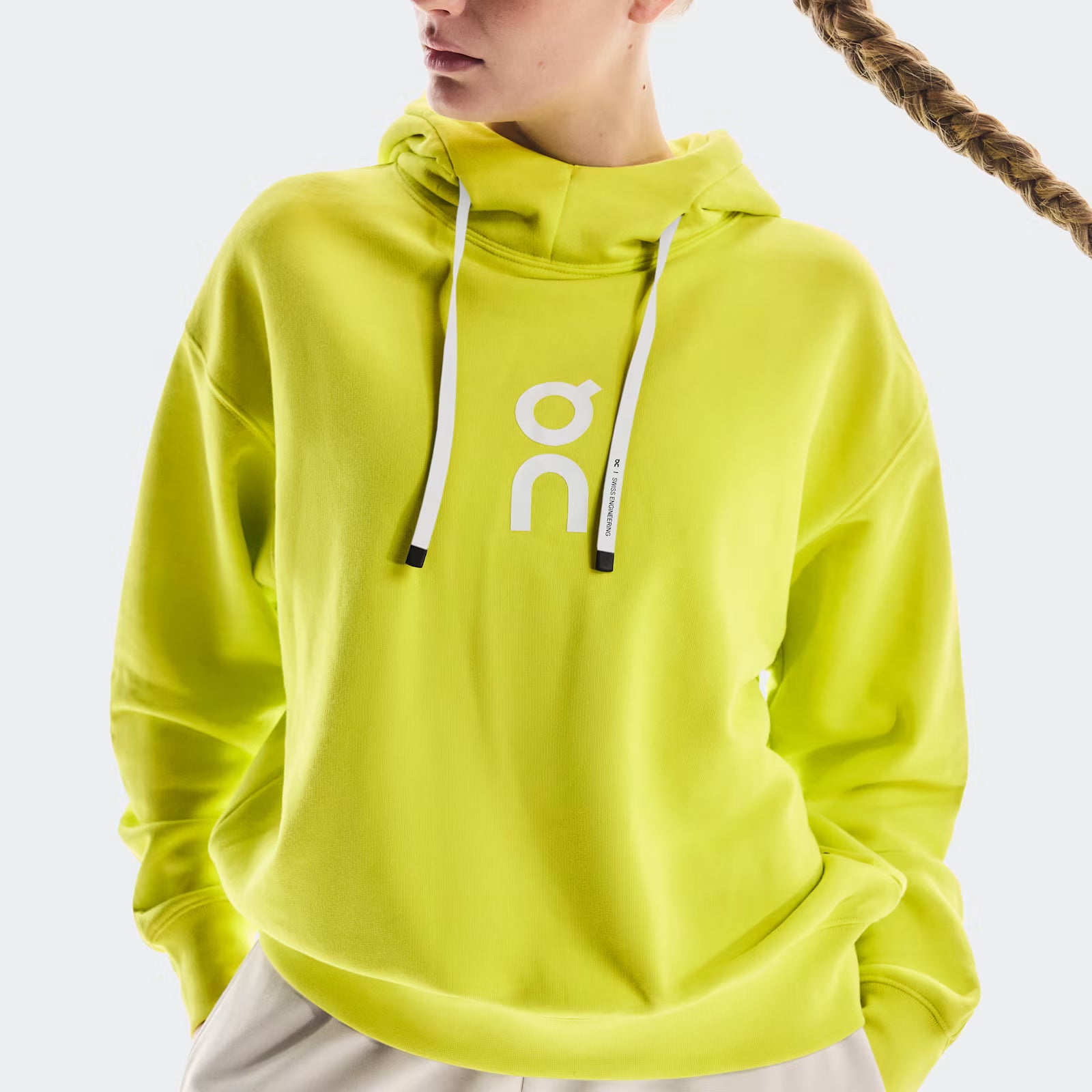 On Club Hoodie Lime (Women'S)