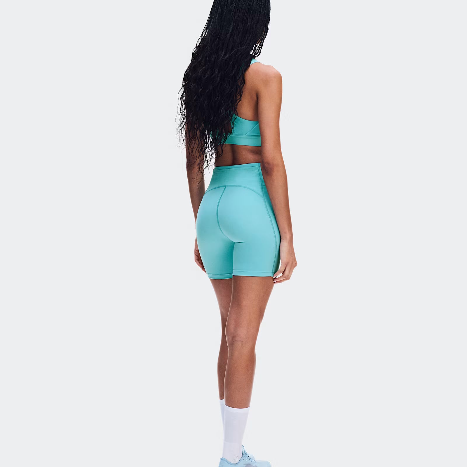 On Performance Tights Short Aquamarine (Women'S)