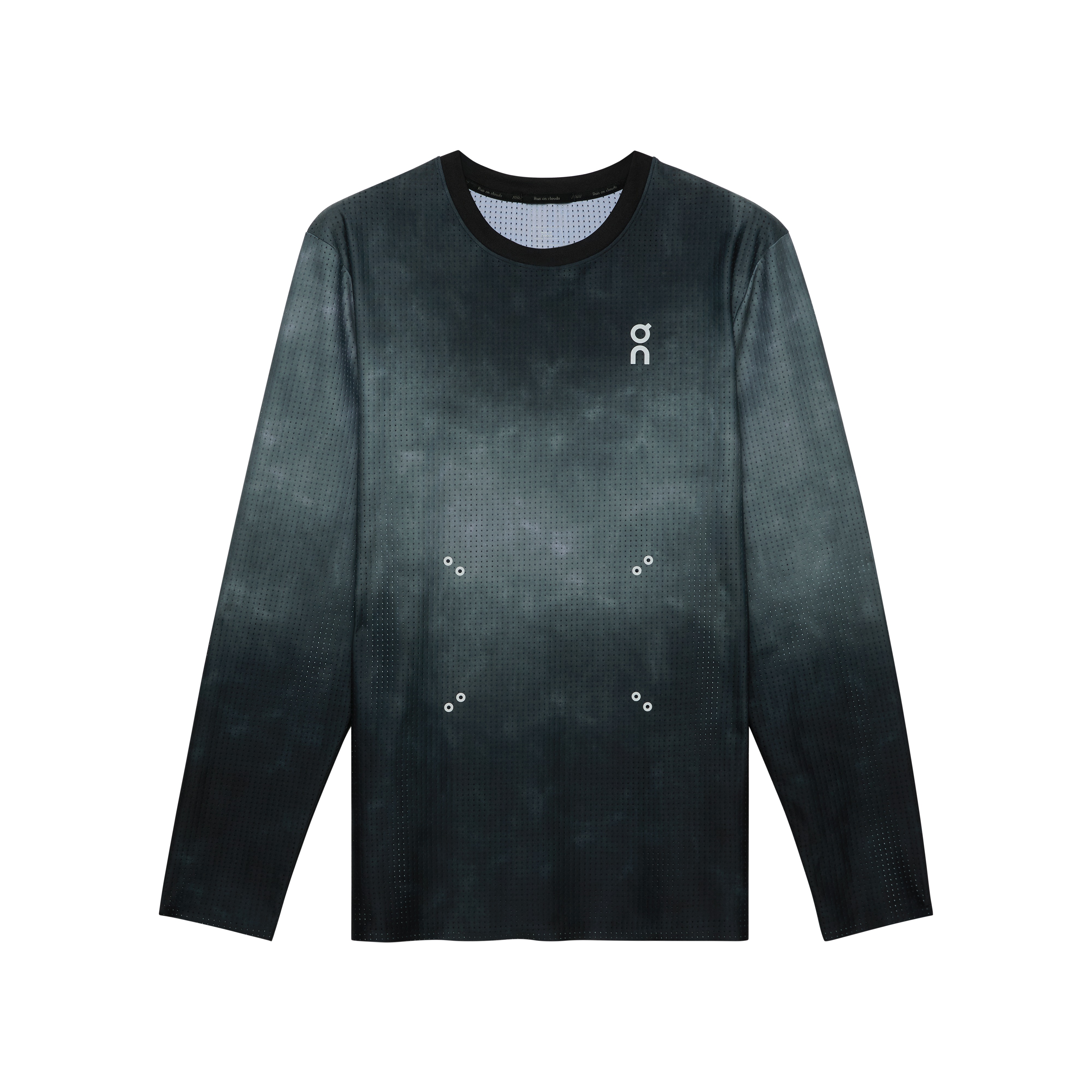 On Pace Mesh Long-T Black