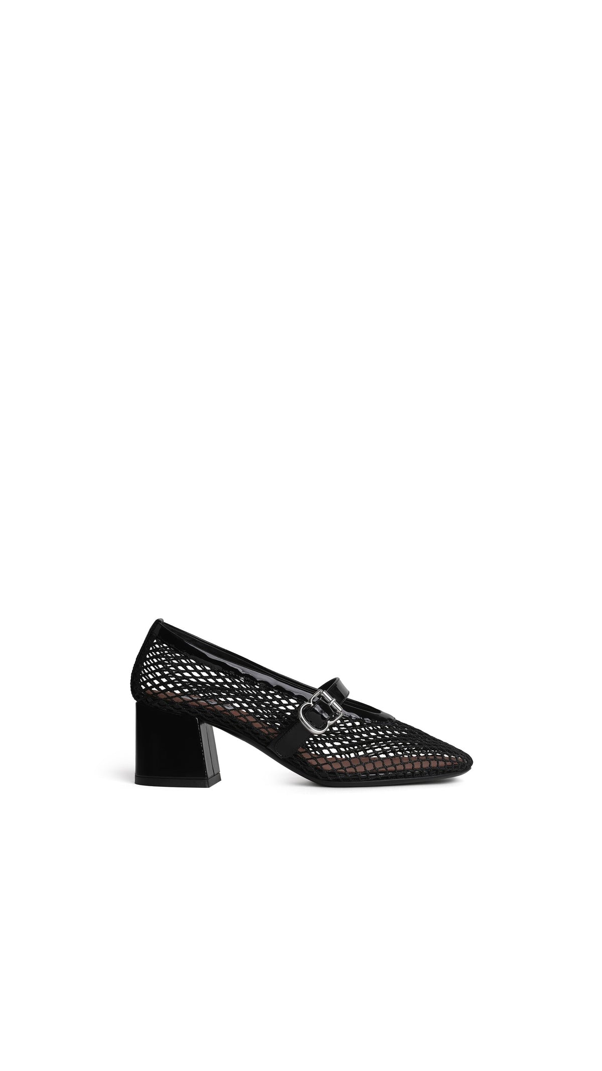 Alaïa Mary Janes 55 In Fishnet