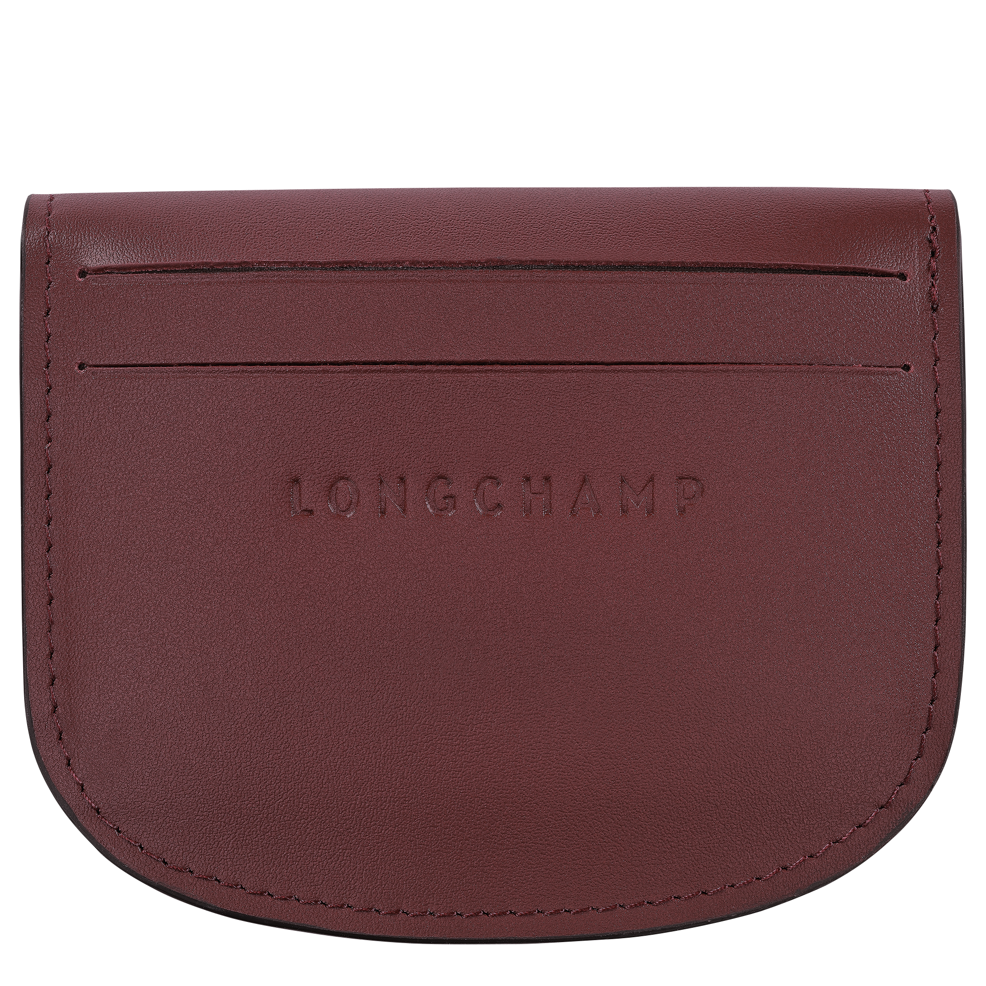 Longchamp Épure Card holder Burgundy