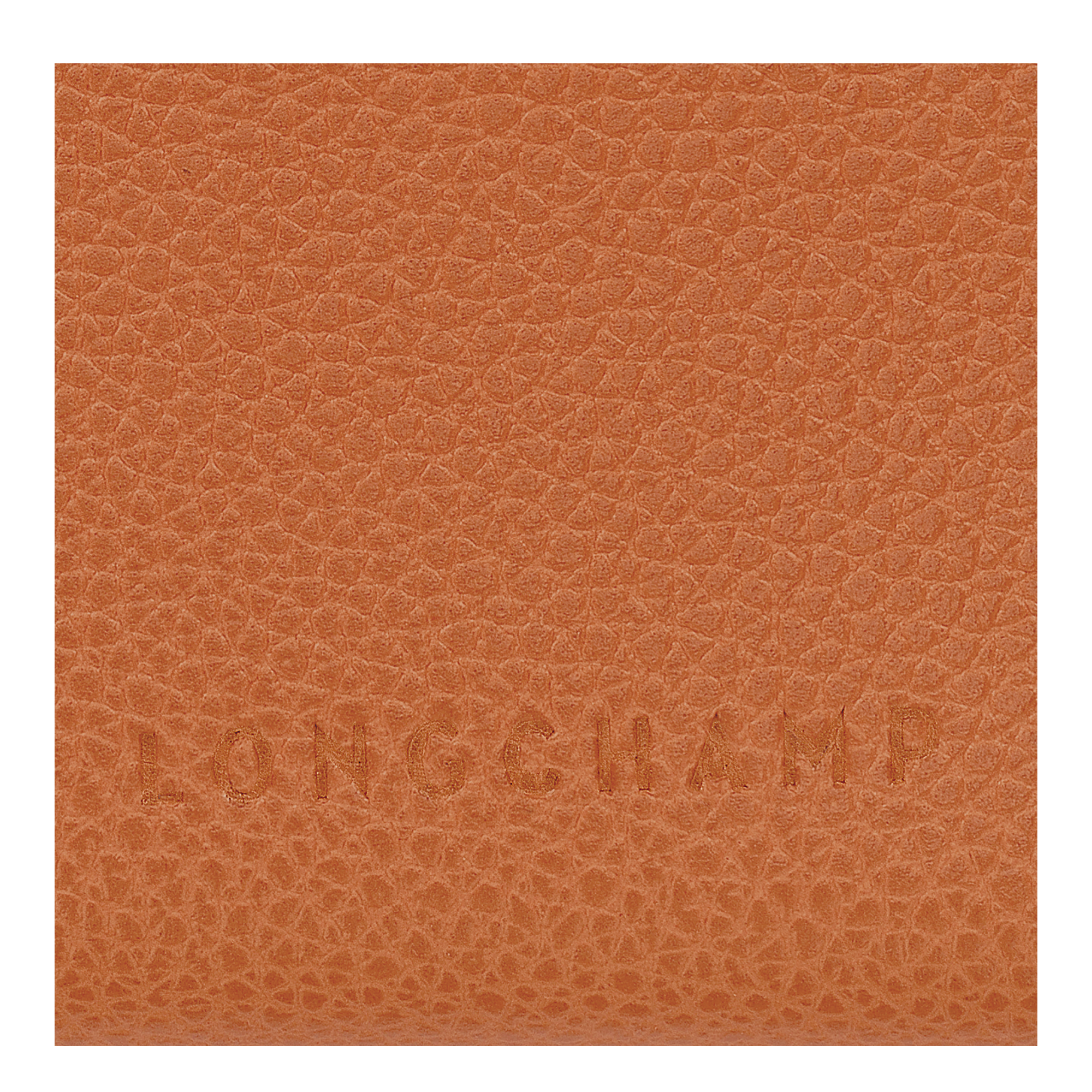 Longchamp Le Foulonné Compact wallet Amber
