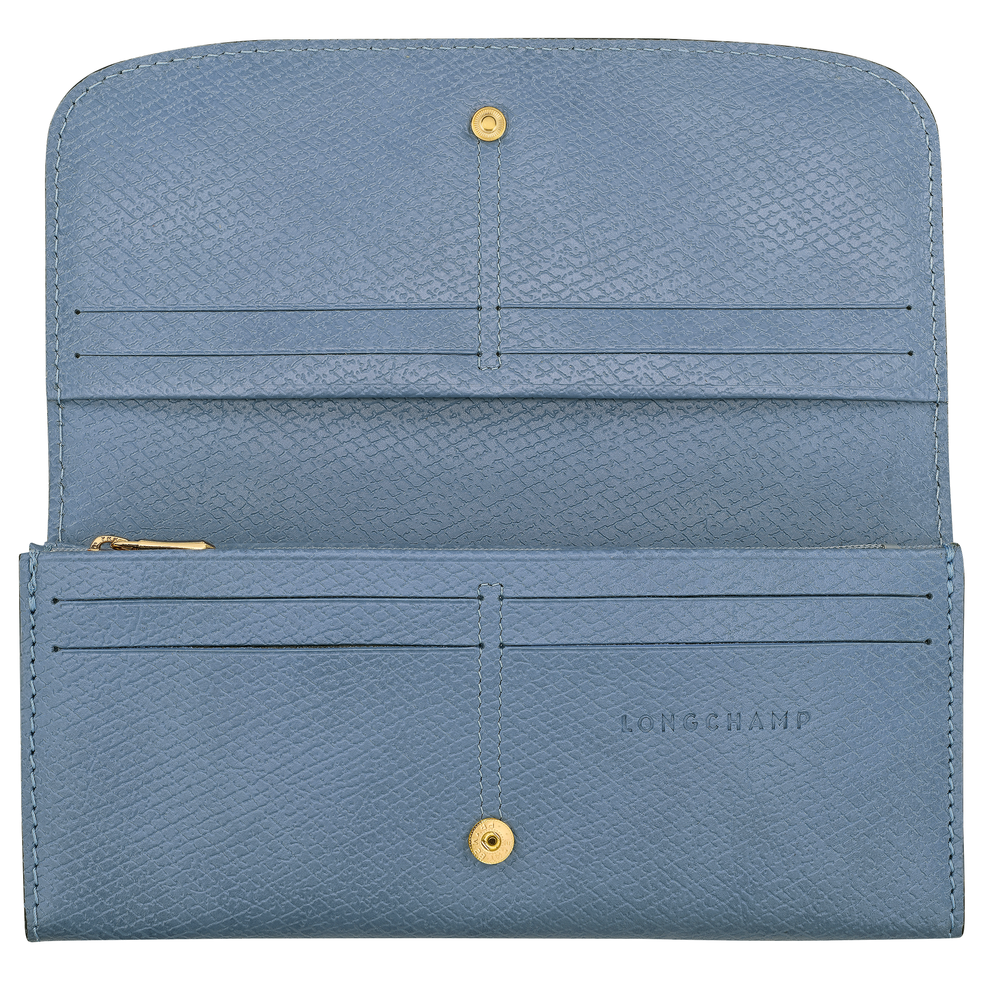 Longchamp Épure Long continental wallet Slate