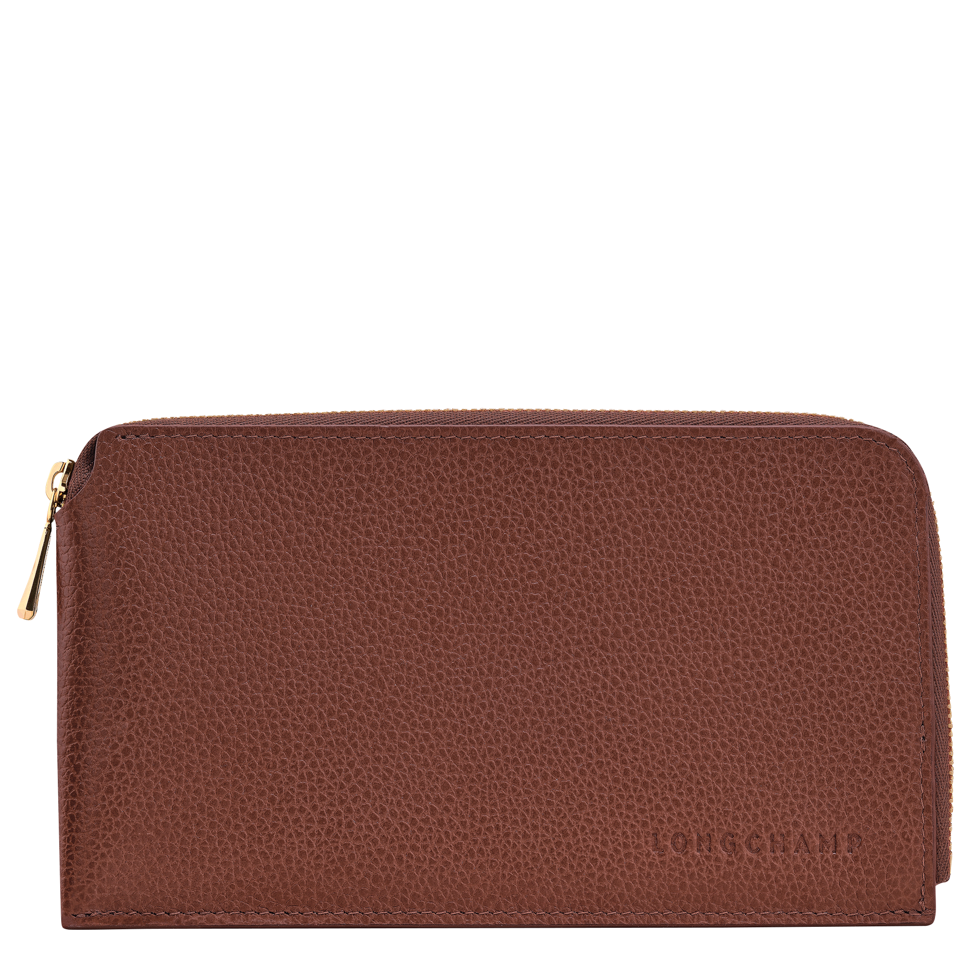 Longchamp Le Foulonné Pouch Coffee