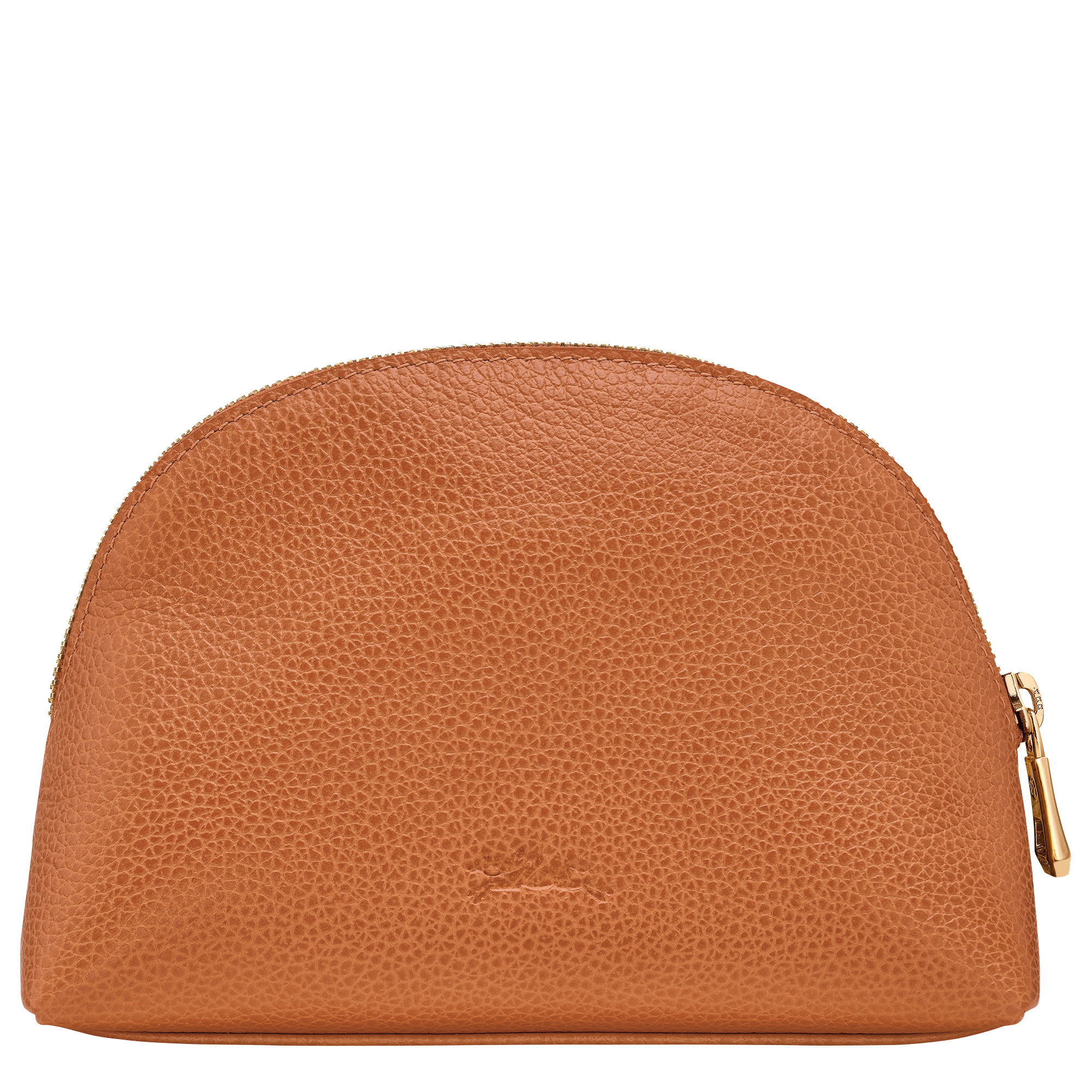 Longchamp Le Foulonné Pouch Amber