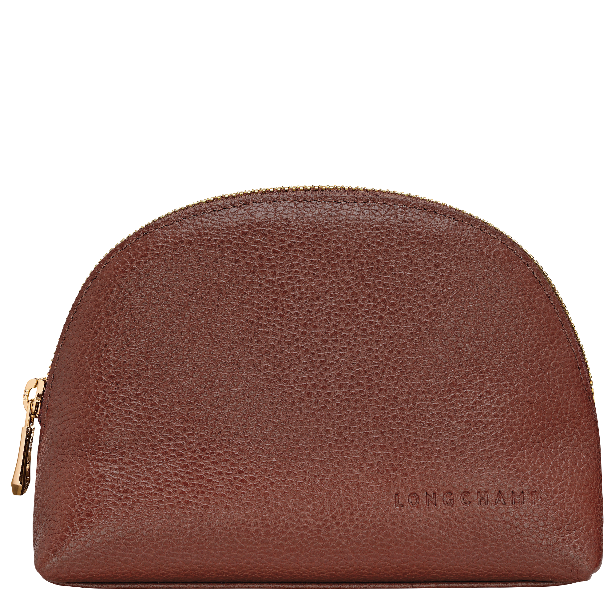 Longchamp Le Foulonné Pouch Coffee