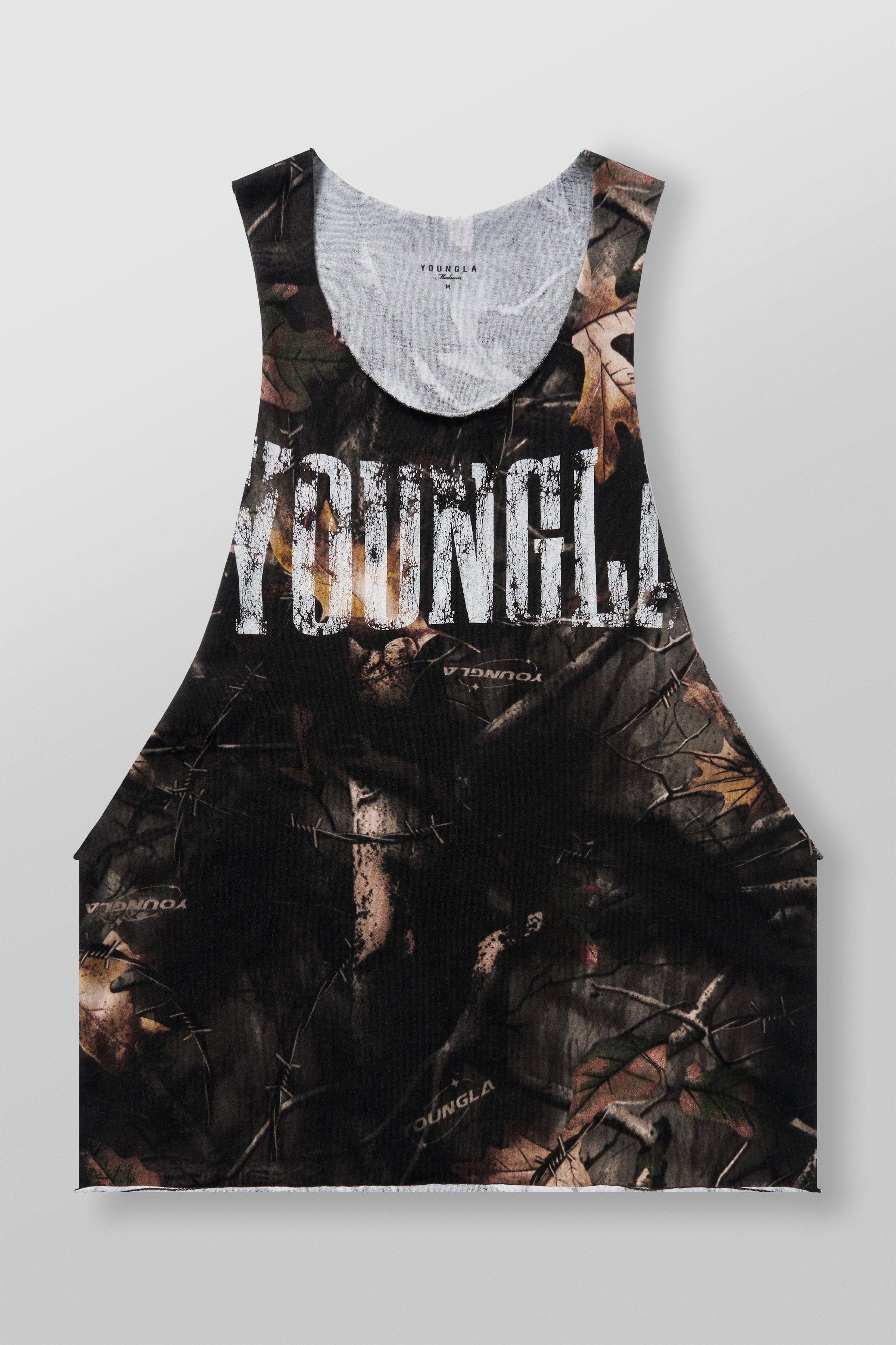 YoungLA 3023 - Bro Delt Tanks Black Tree Camo