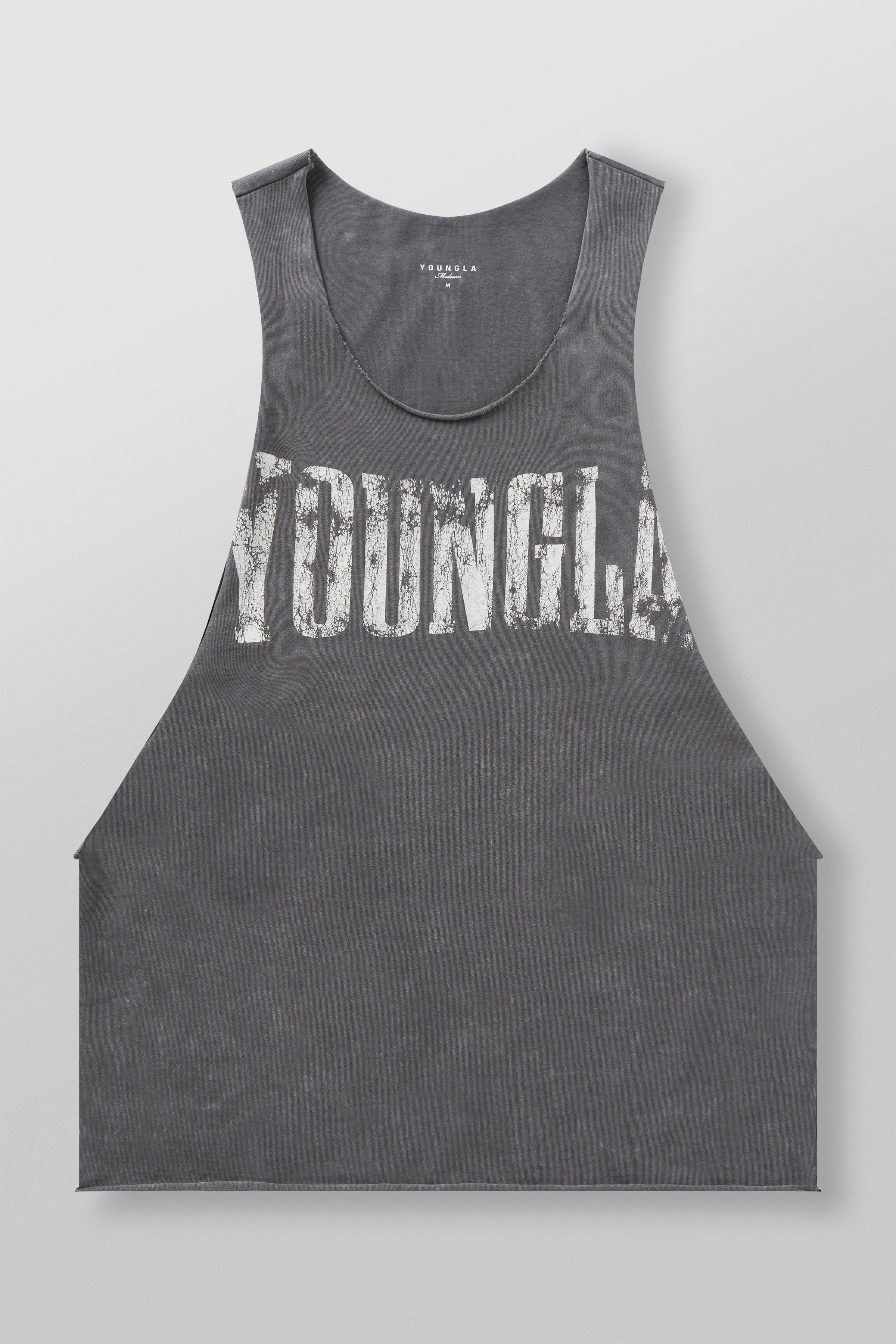 YoungLA 3023 - Bro Delt Tanks Grey Wash