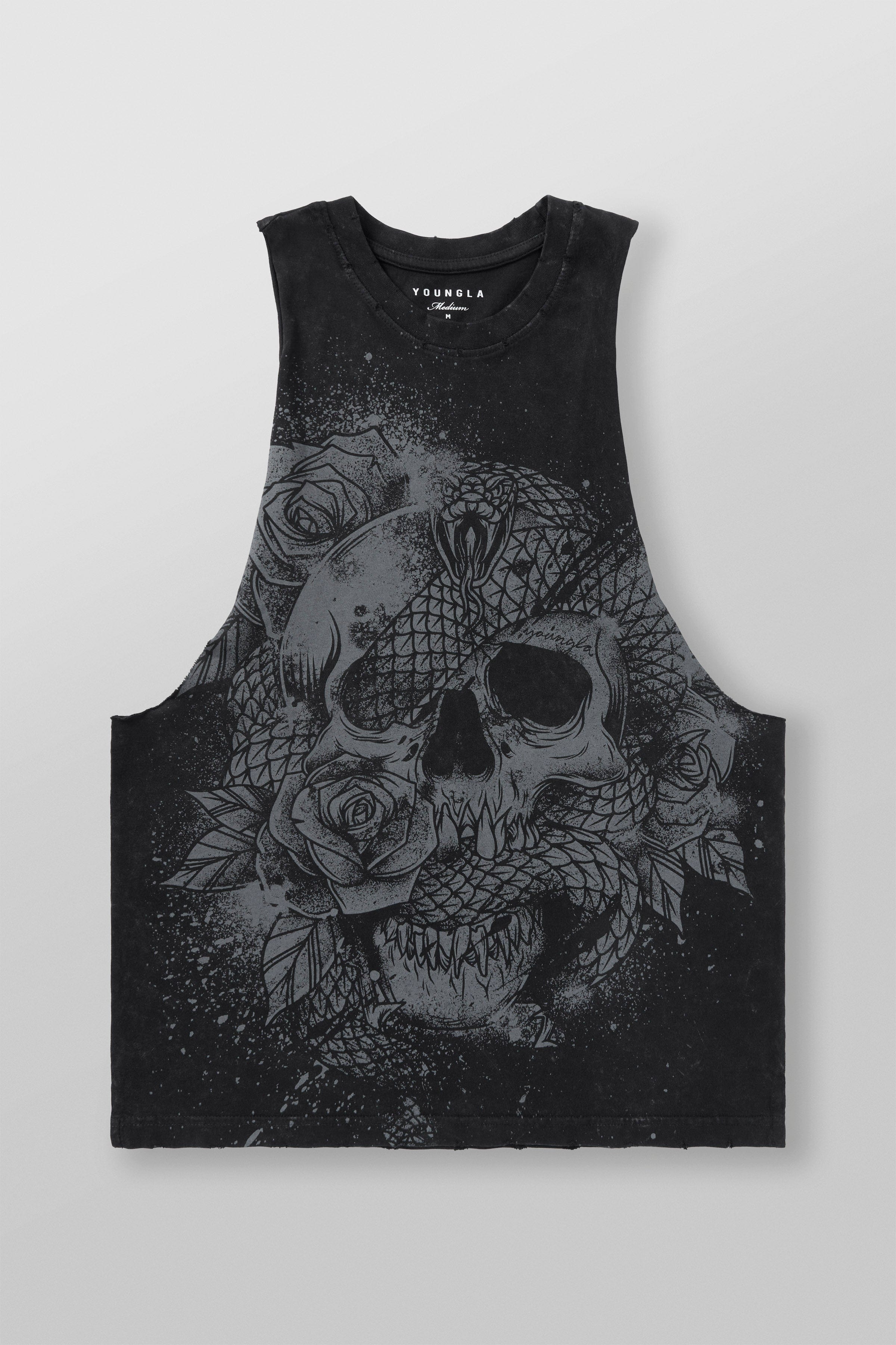 YoungLA 3028 - Eternal Coil Tanks Black Wash