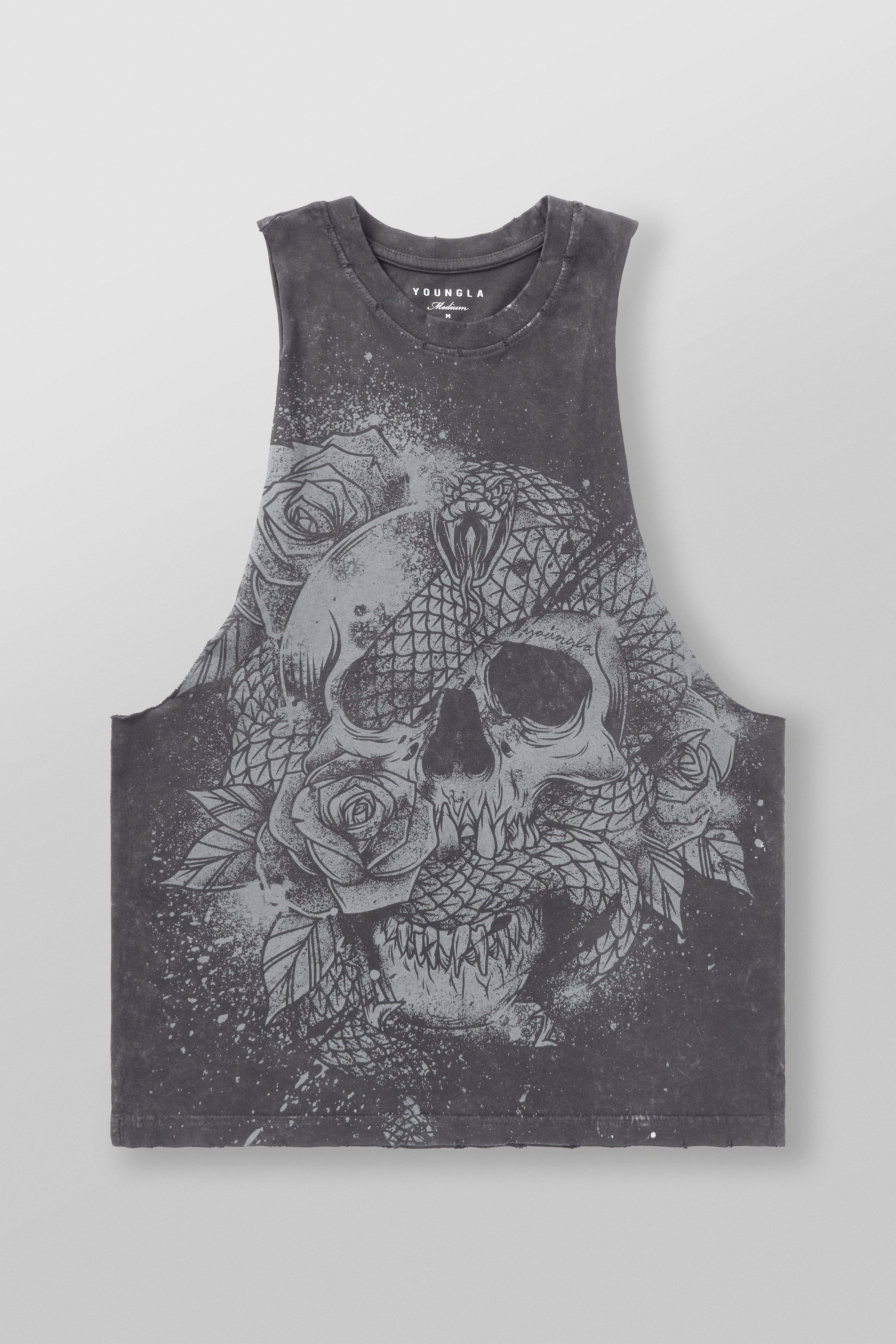 YoungLA 3028 - Eternal Coil Tanks Grey Wash