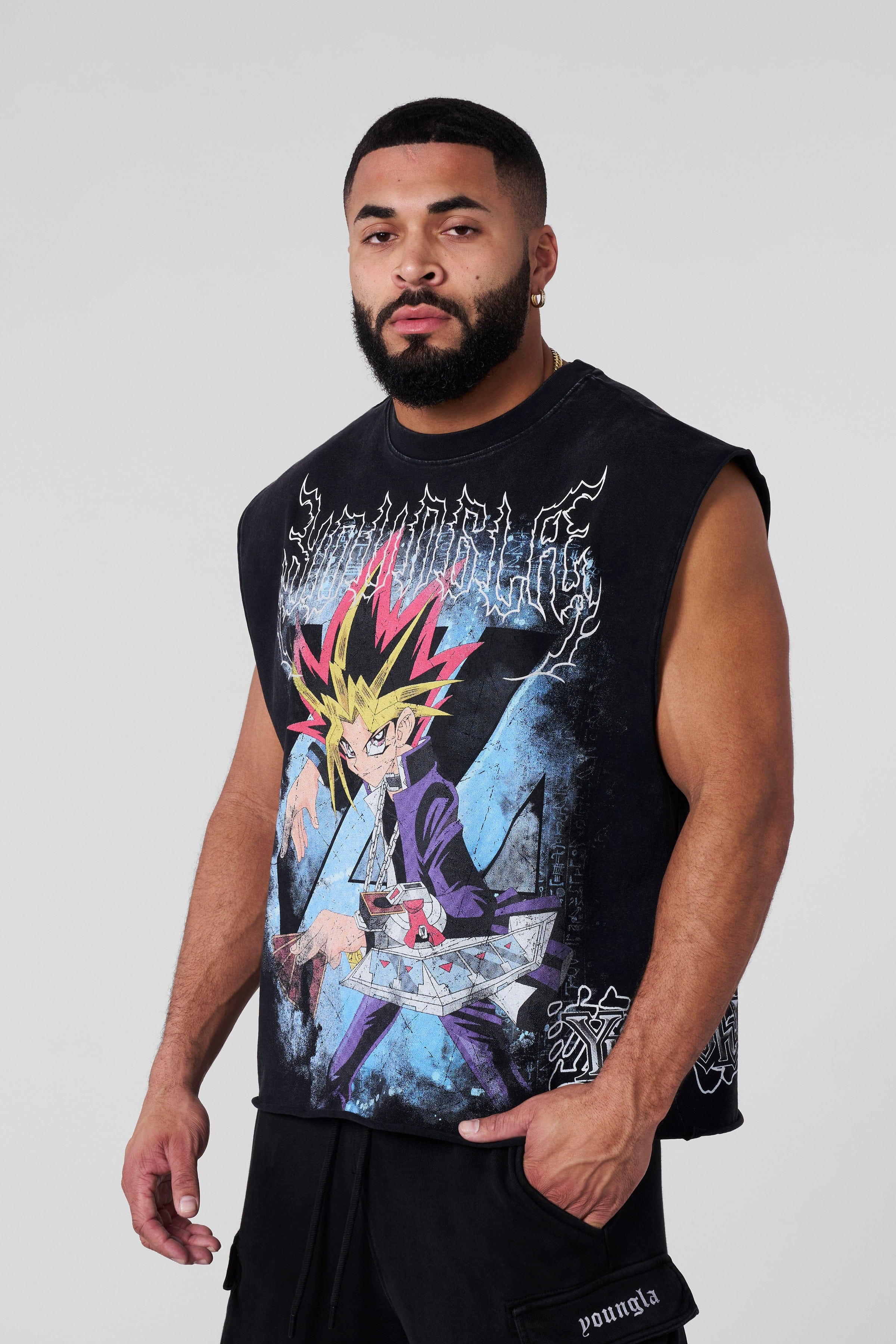 YoungLA 3033 - Yu-Gi-Oh! Cut-Offs Duelist Yugi