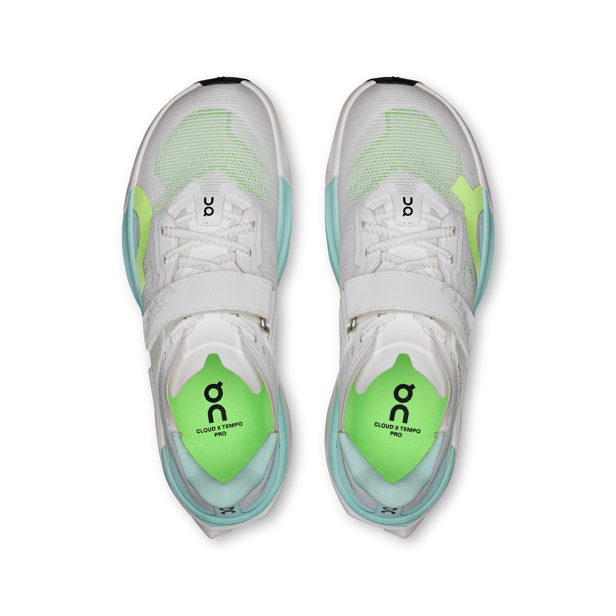 On Cloud X Tempo Pro White Celeste (Women'S)