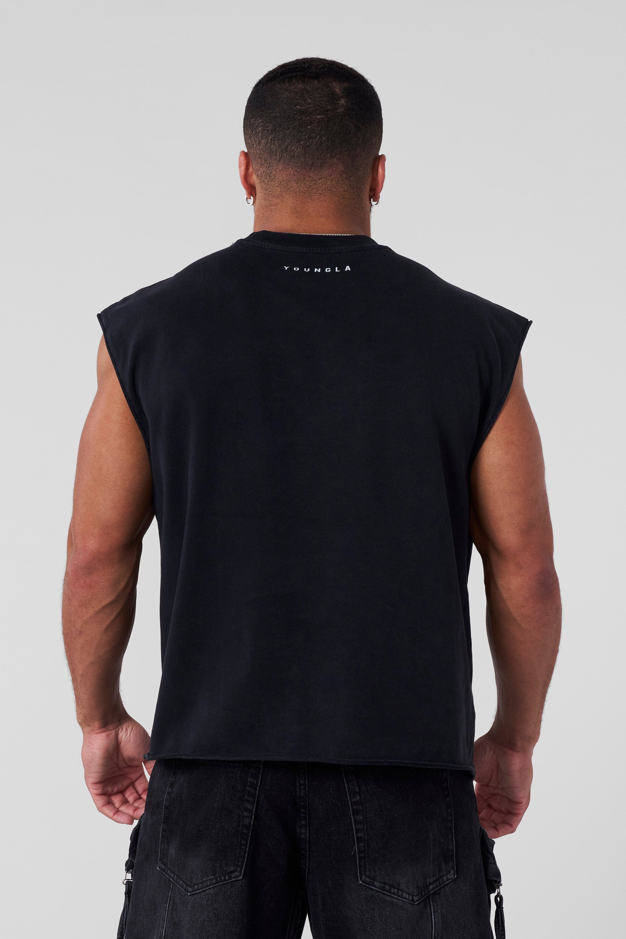 YoungLA 3049 - Essential Cut-Offs Black Wash