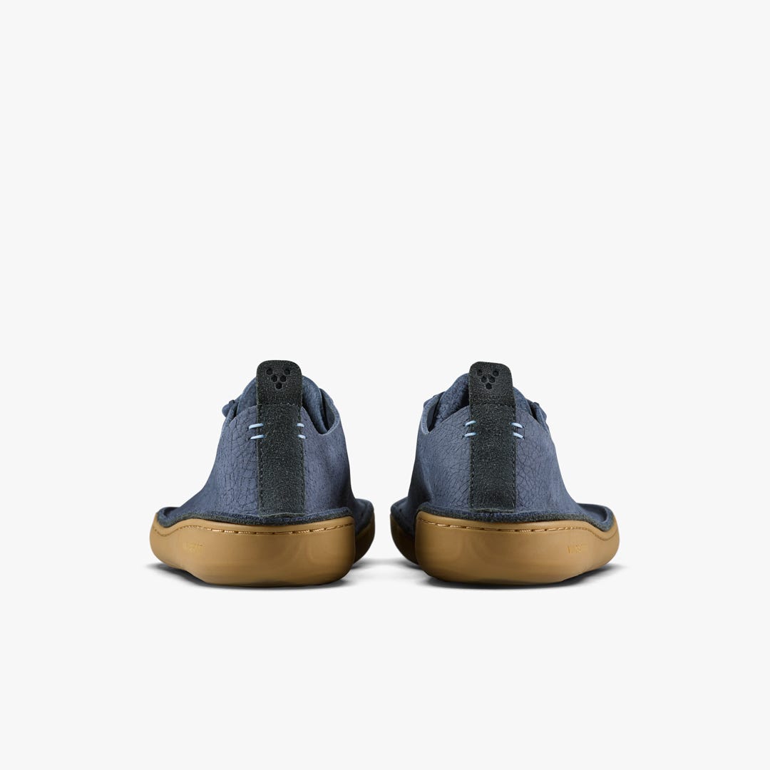 Vivobarefoot Sensus Moc Lace Up Cracked Leather Mens Seaborne