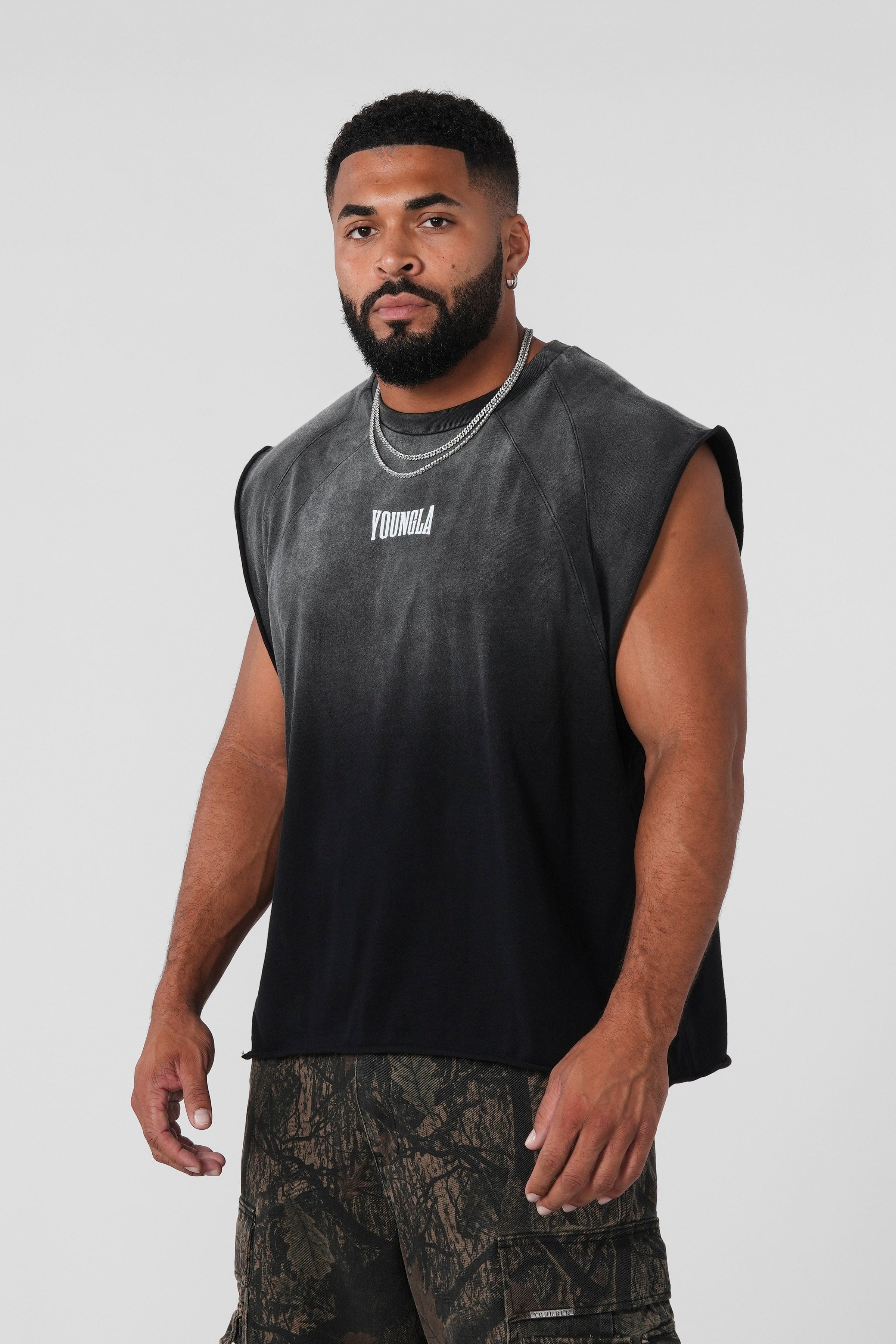 YoungLA 3064 - Stellar Cut-Offs Black Wash