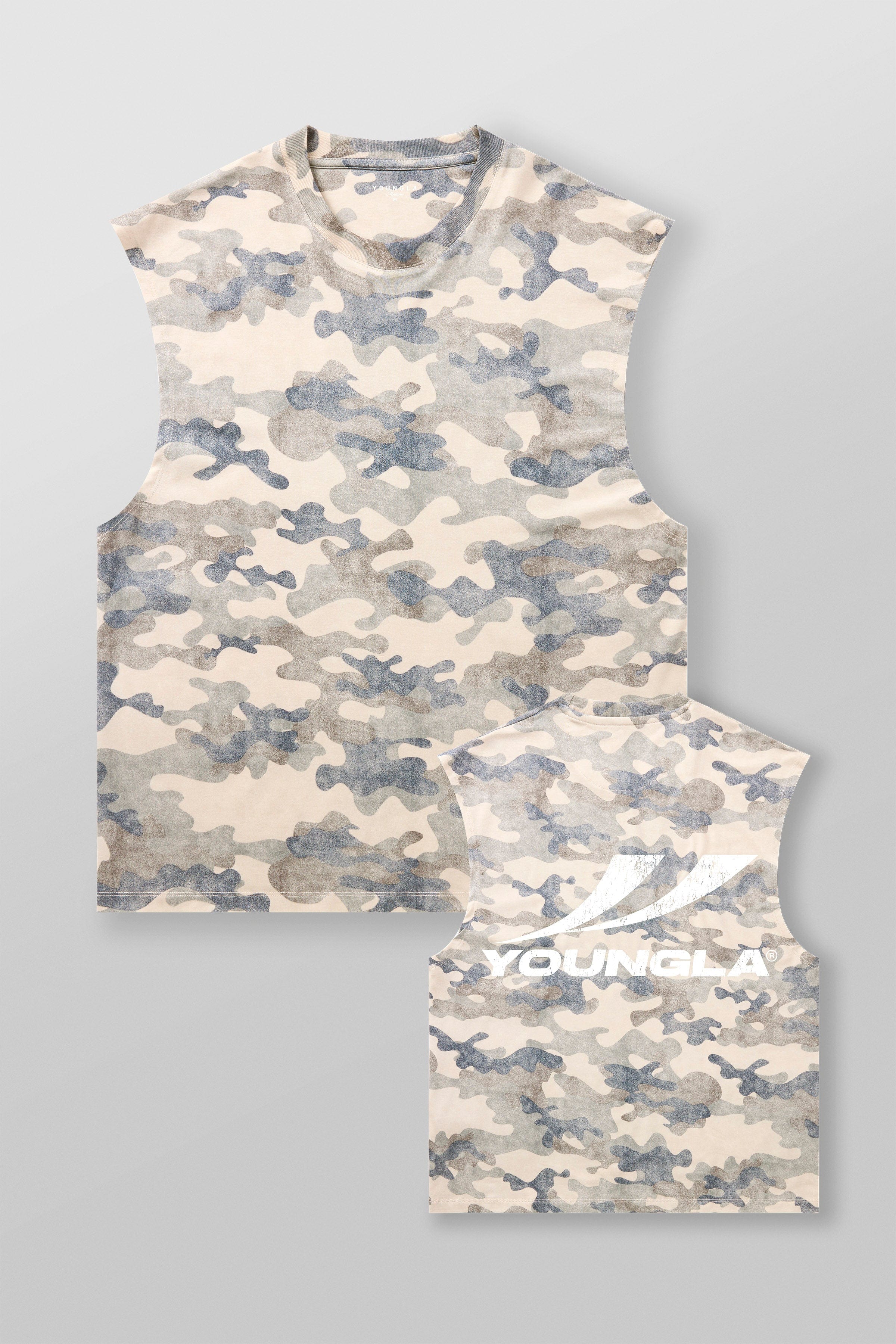 YoungLA 3065 - RunTech Camo Tanks OG Desert Camo
