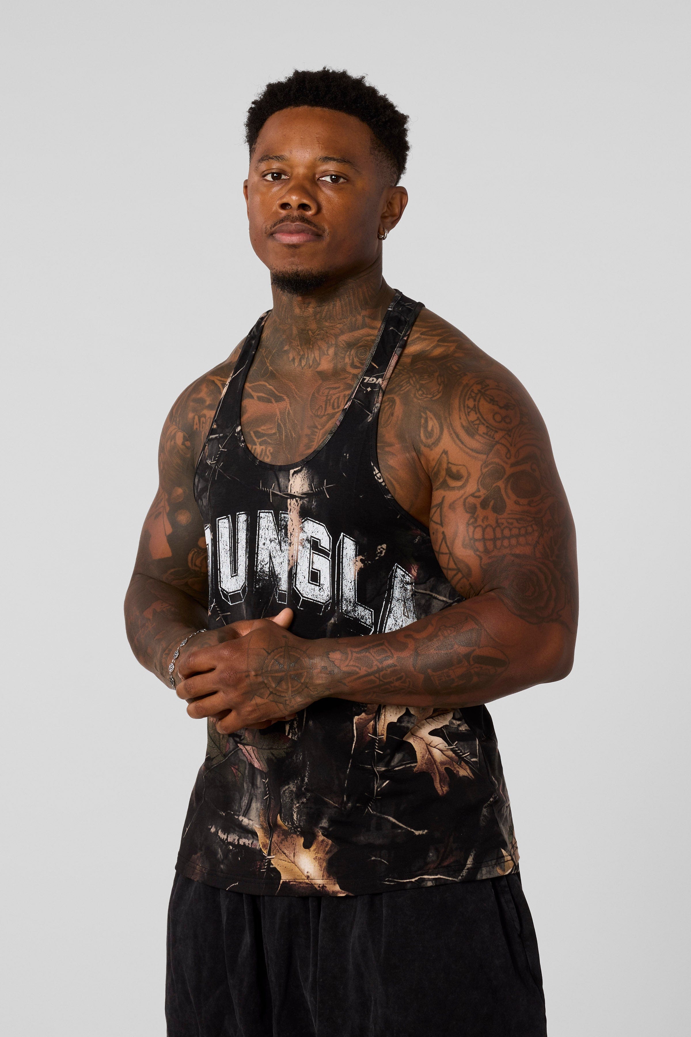 YoungLA 3066 - RunTech Camo Stringers Black Tree Camo